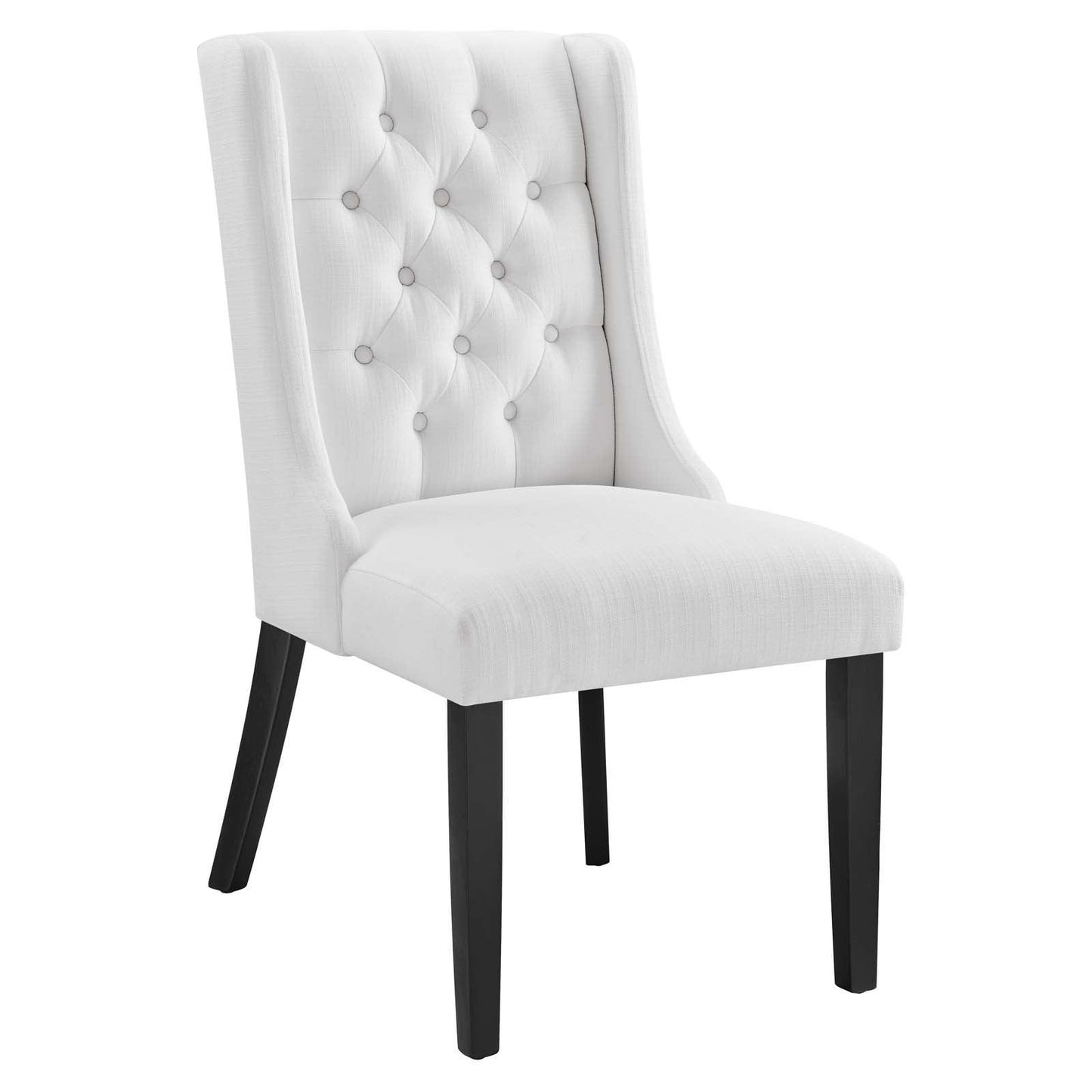 Modway Baronet Button Tufted Fabric Dining Chair FredCo