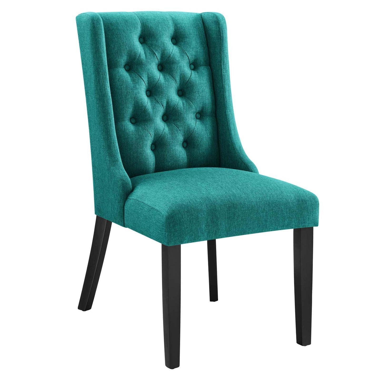 Modway Baronet Button Tufted Fabric Dining Chair FredCo