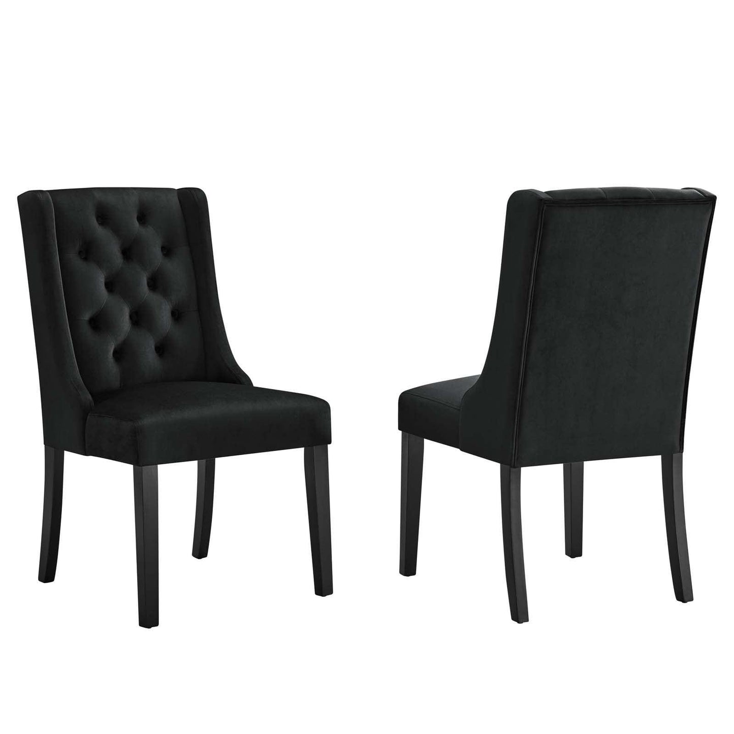 Modway Baronet Performance Velvet Dining Chairs - Set of 2 FredCo