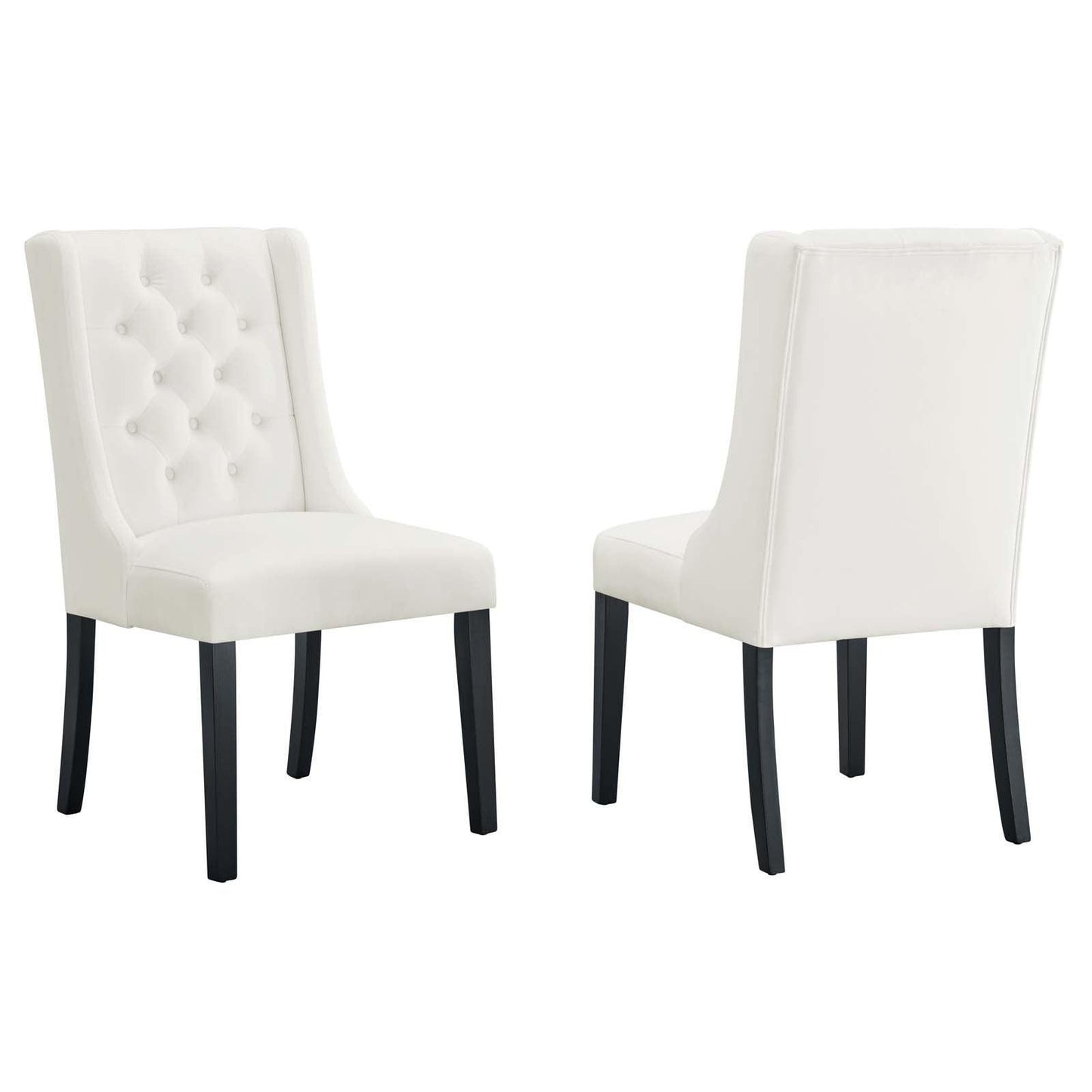 Modway Baronet Performance Velvet Dining Chairs - Set of 2 FredCo