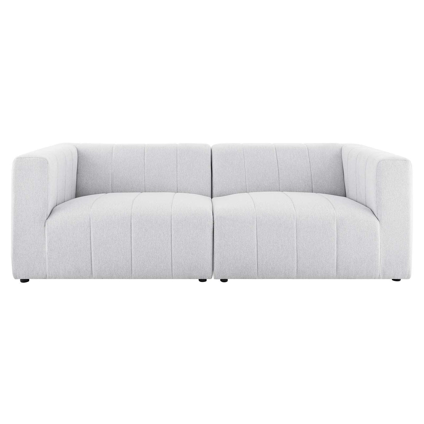 Modway Bartlett Upholstered Fabric 2-Piece Loveseat FredCo
