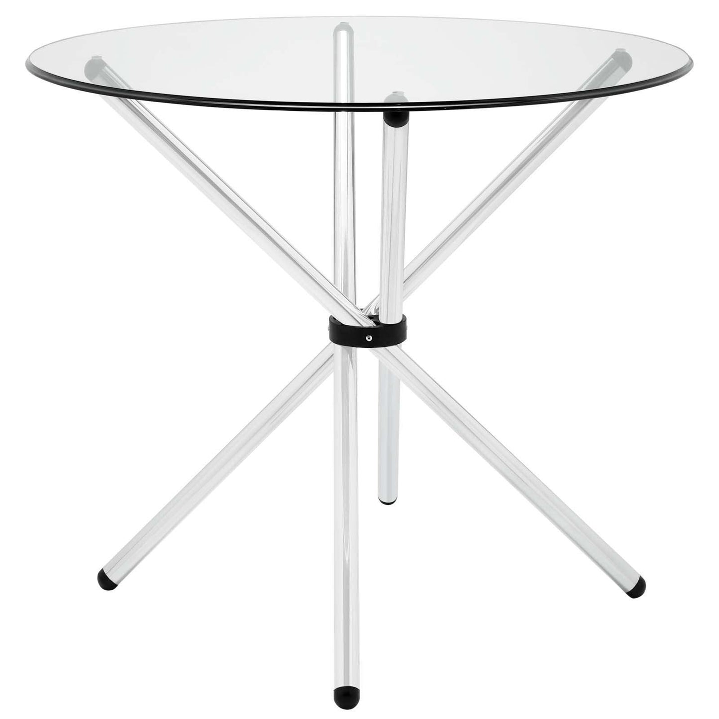 Modway Baton Round Dining Table FredCo