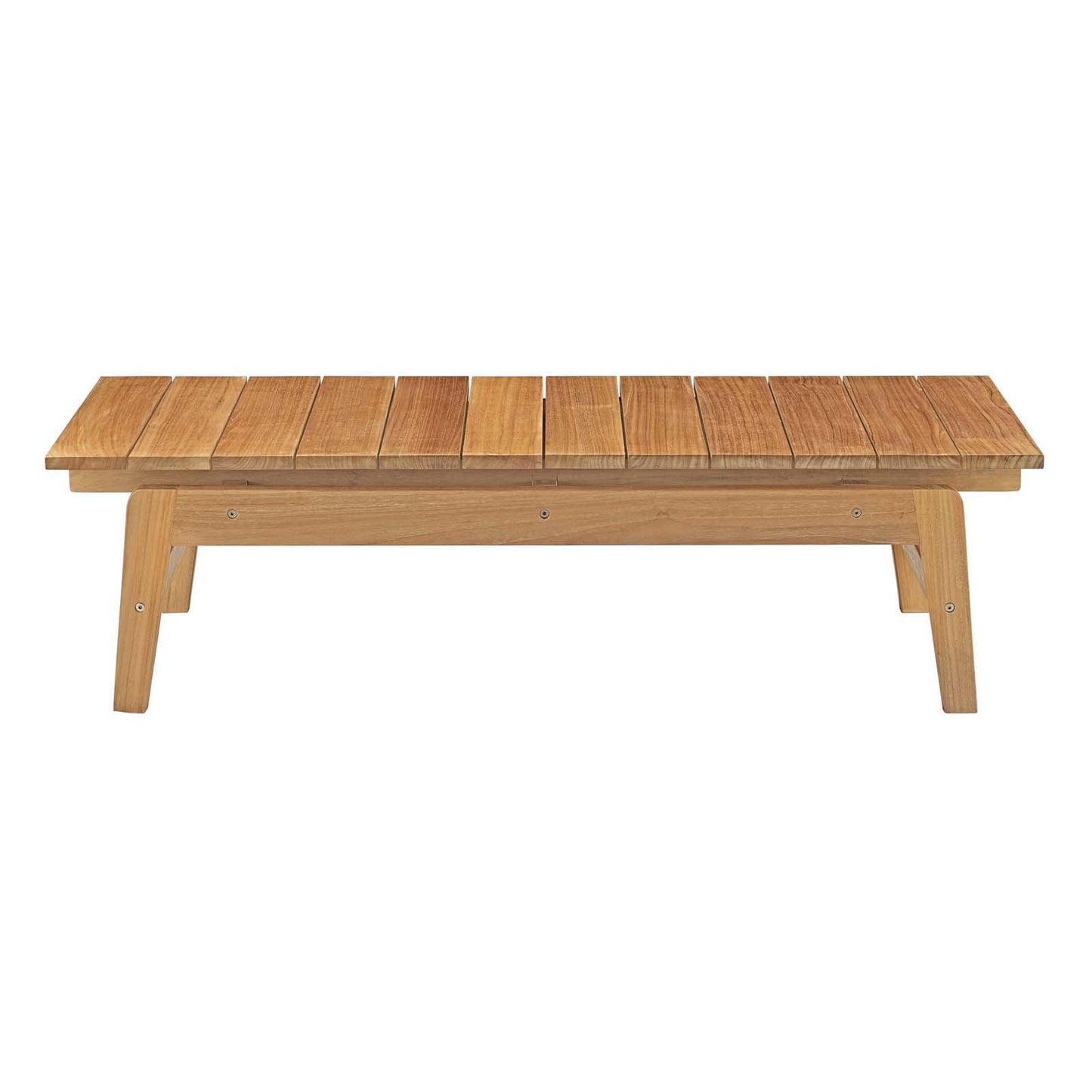 Modway Bayport Outdoor Patio Teak Coffee Table FredCo