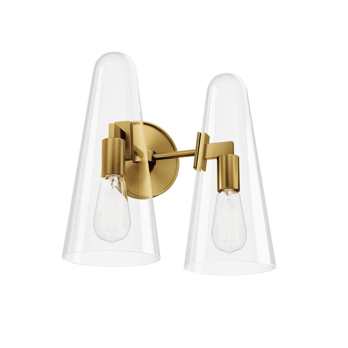 Modway Beacon 2-Light Wall Sconce FredCo
