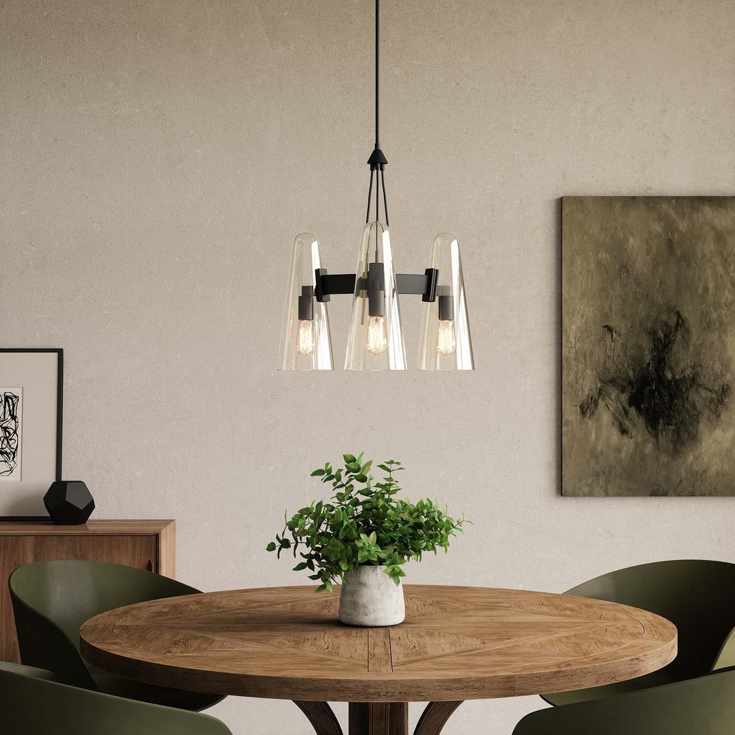 Modway Beacon 3-Light Pendant Light FredCo