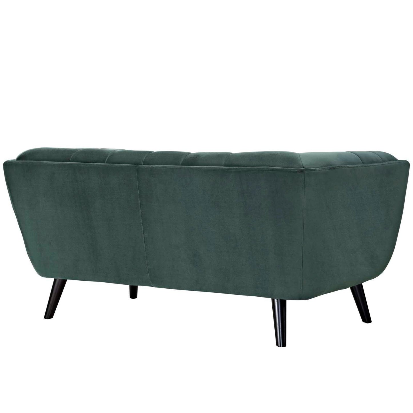 Modway Bestow 2 Piece Performance Velvet Sofa and Loveseat Set FredCo