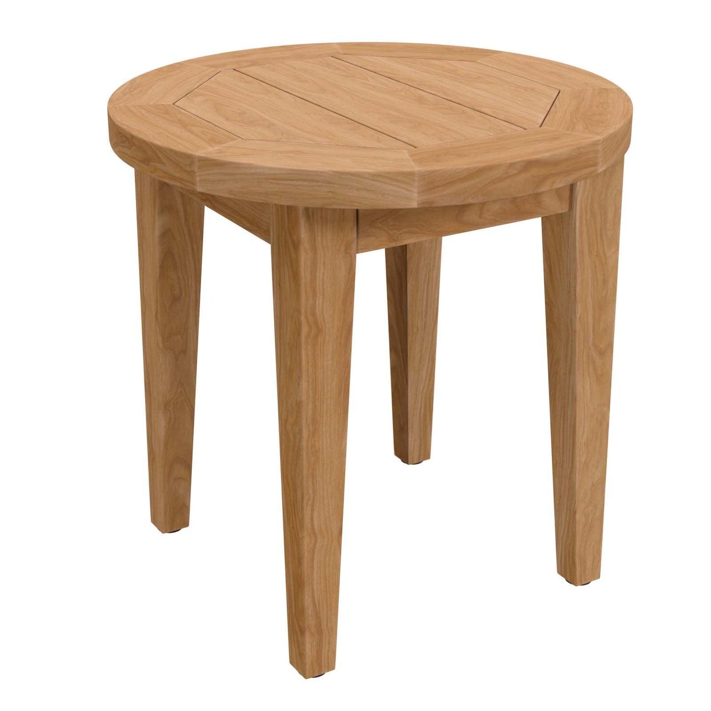 Modway Brisbane Teak Wood Outdoor Patio Side Table FredCo