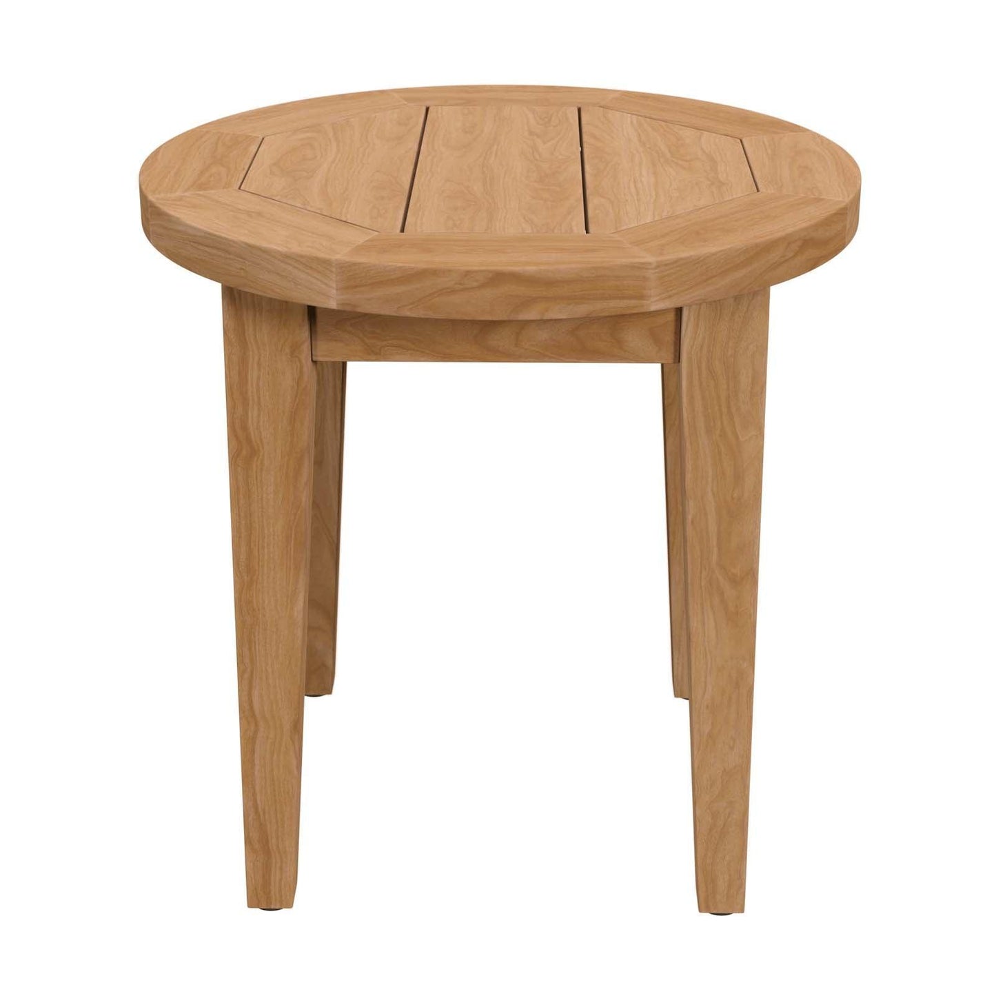 Modway Brisbane Teak Wood Outdoor Patio Side Table FredCo