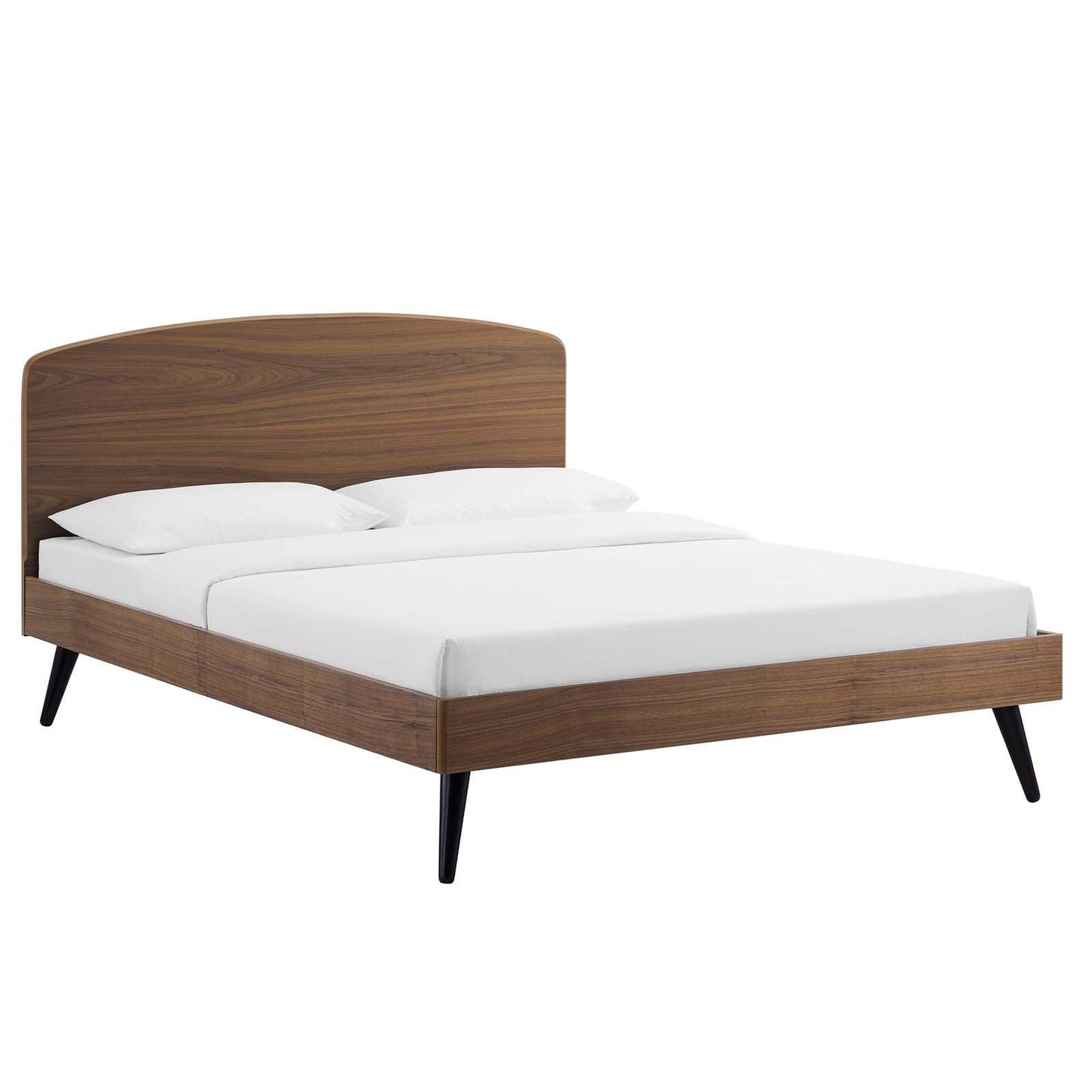 Modway Bronwen King Wood Platform Bed FredCo
