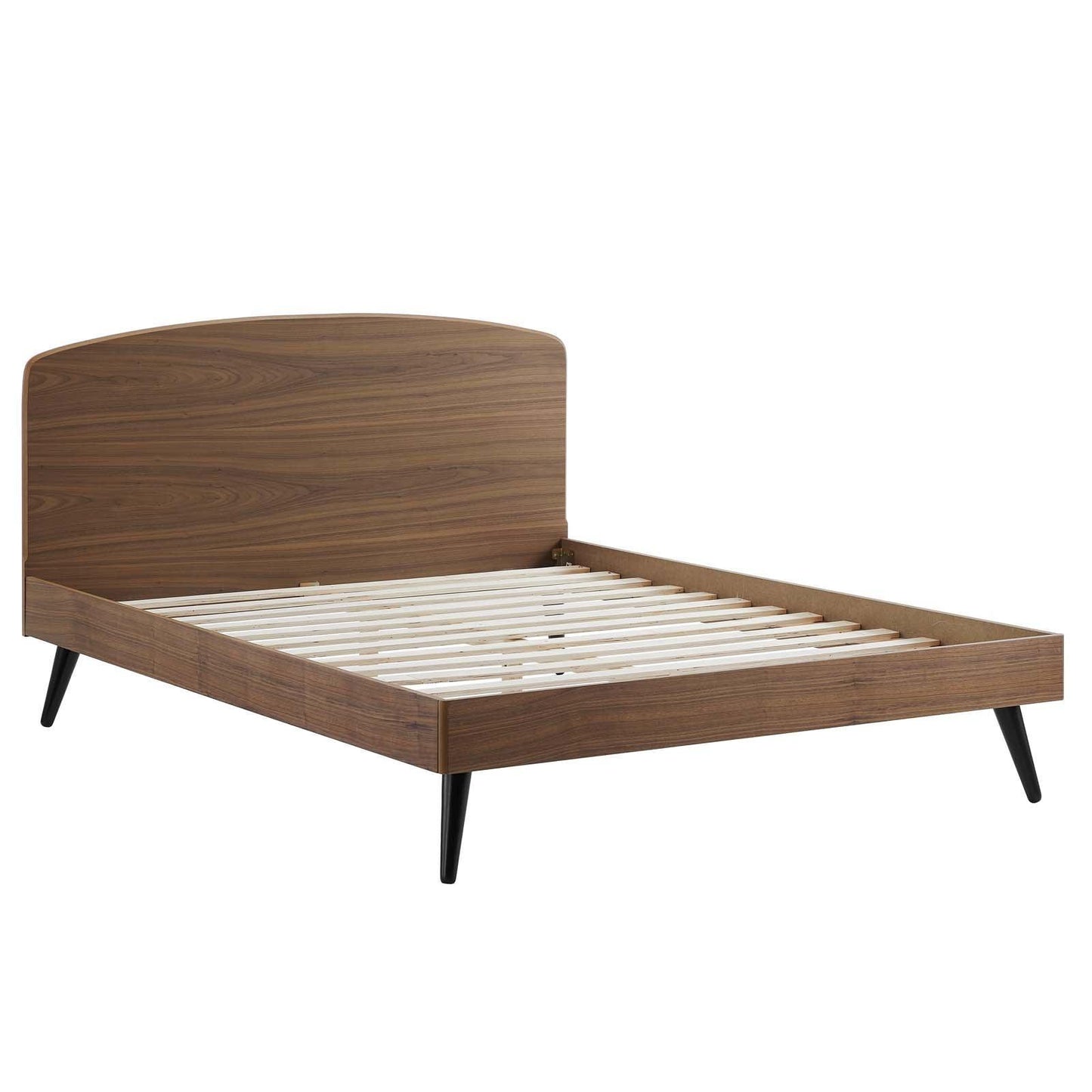 Modway Bronwen King Wood Platform Bed FredCo