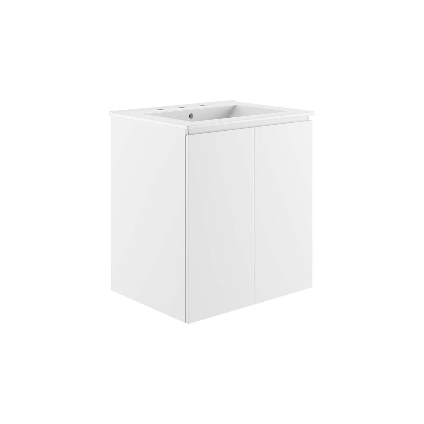 Modway Bryn 24" Wall-Mount Bathroom Vanity FredCo