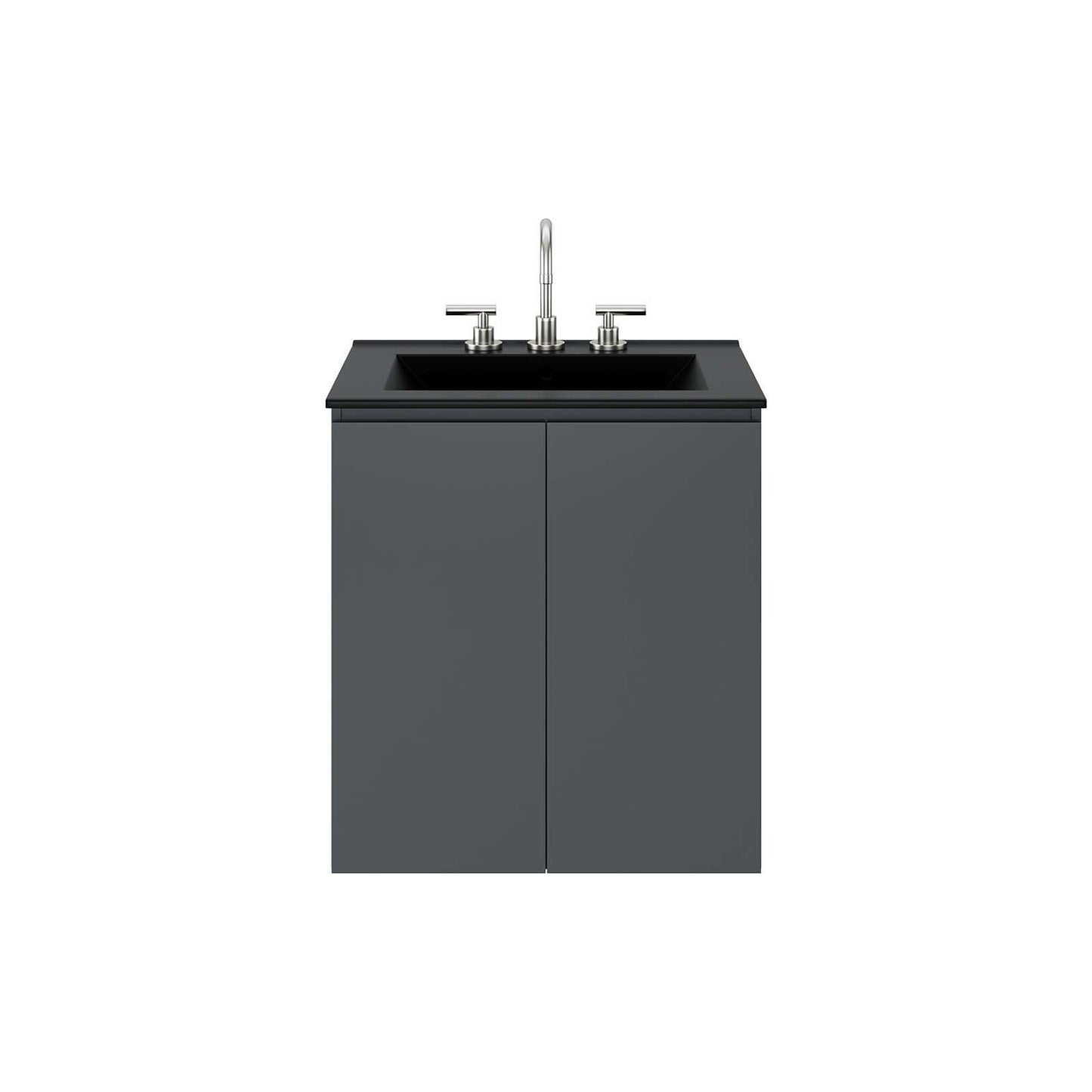 Modway Bryn 24" Wall-Mount Bathroom Vanity FredCo