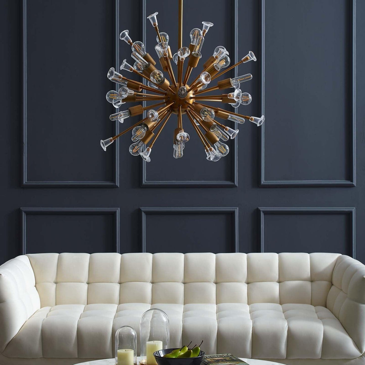 Modway Burst Ceiling Light Pendant Chandelier FredCo