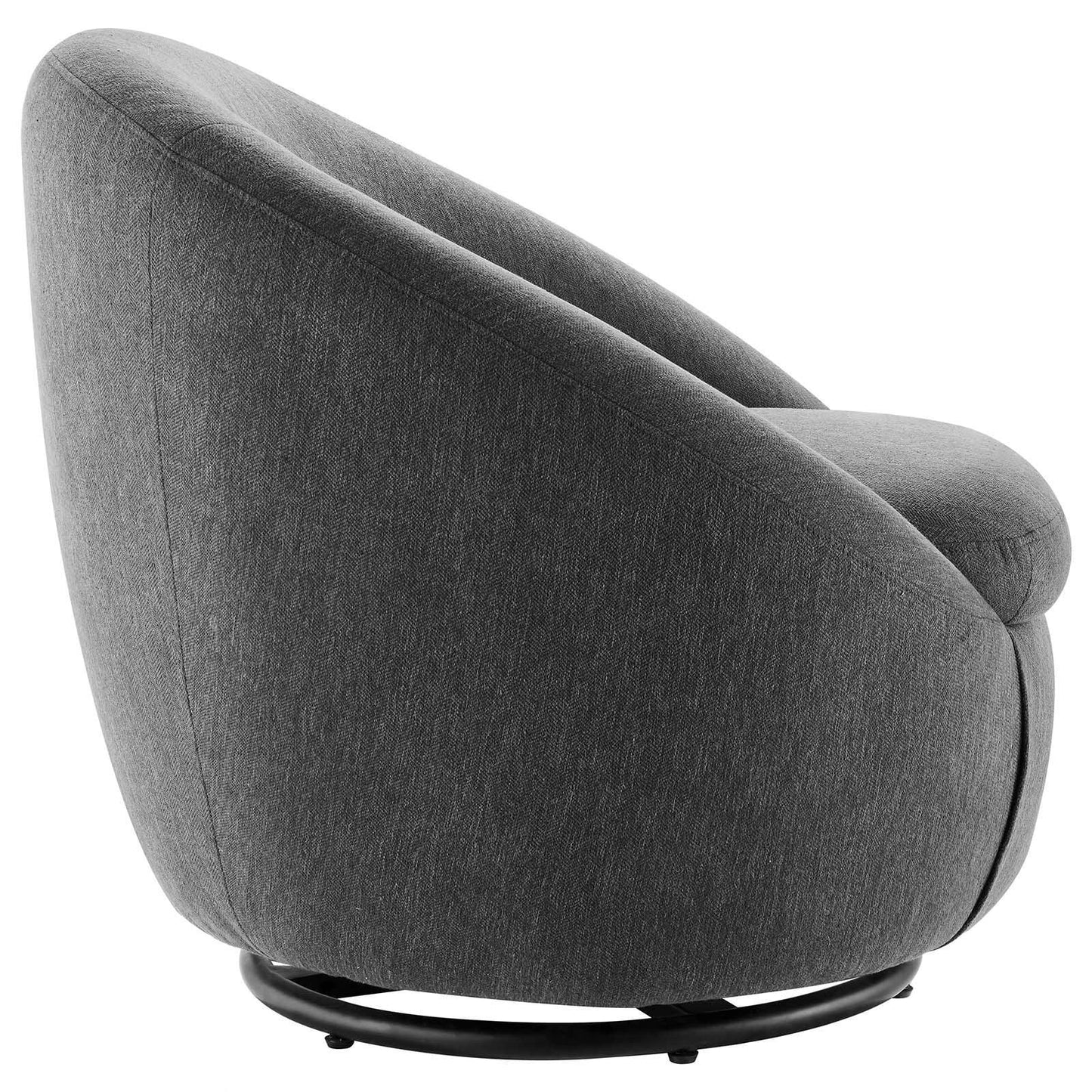 Modway Buttercup Upholstered Fabric Swivel Chair FredCo