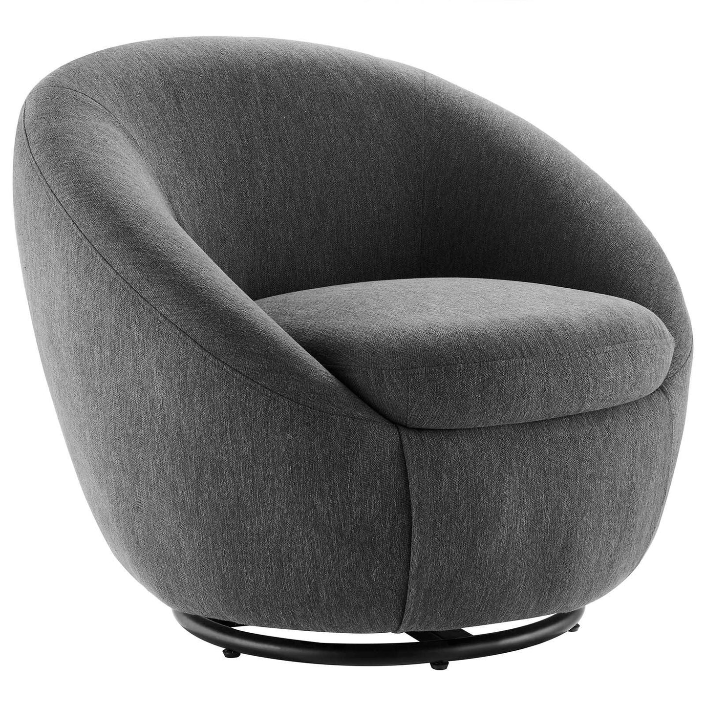 Modway Buttercup Upholstered Fabric Swivel Chair FredCo