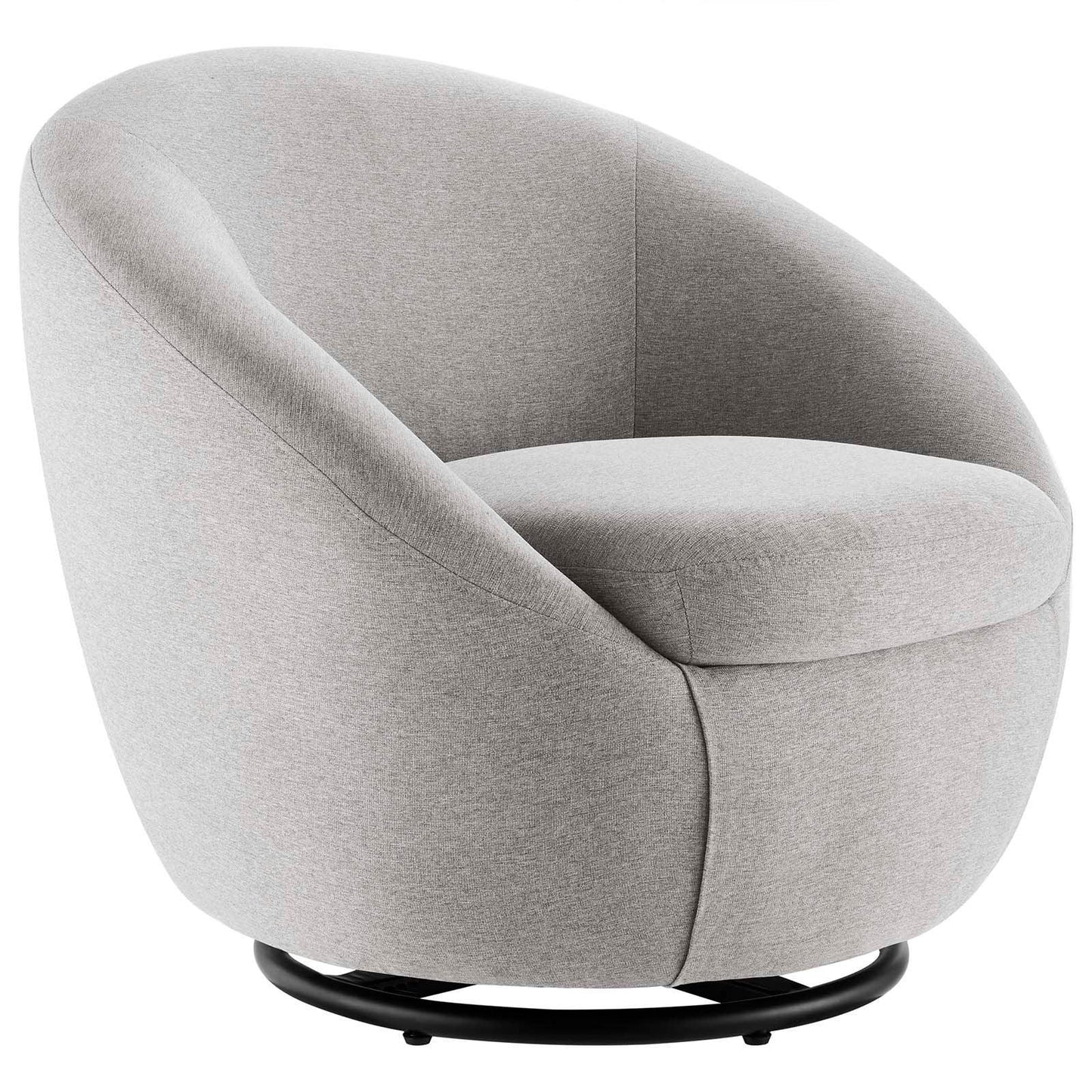 Modway Buttercup Upholstered Fabric Swivel Chair FredCo