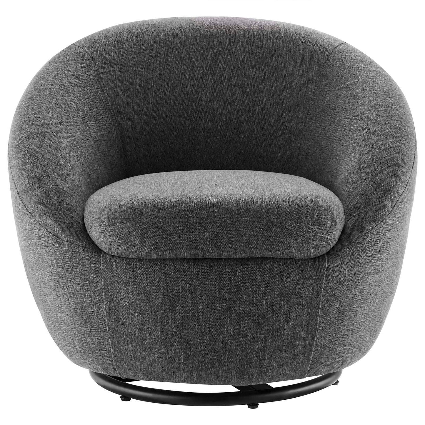 Modway Buttercup Upholstered Fabric Swivel Chair FredCo