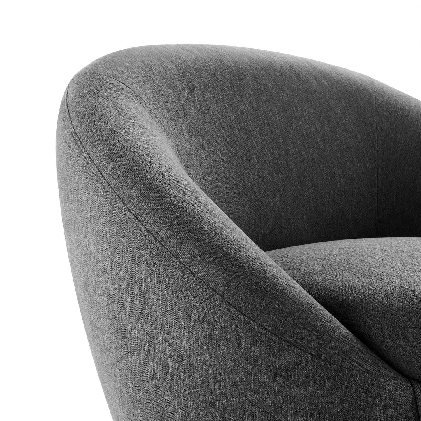 Modway Buttercup Upholstered Fabric Swivel Chair FredCo