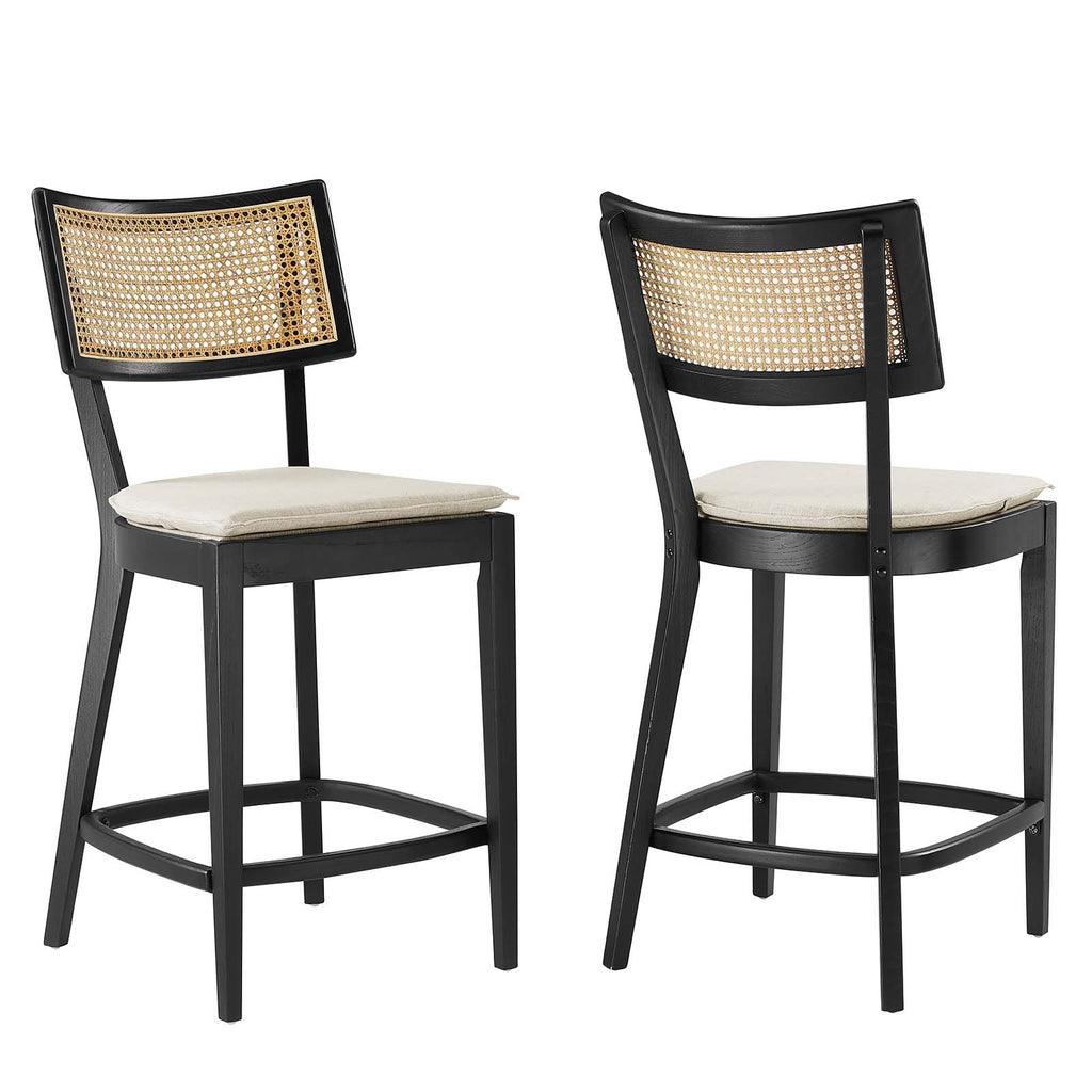 Modway Caledonia Wood Counter Stools - Set of 2 FredCo