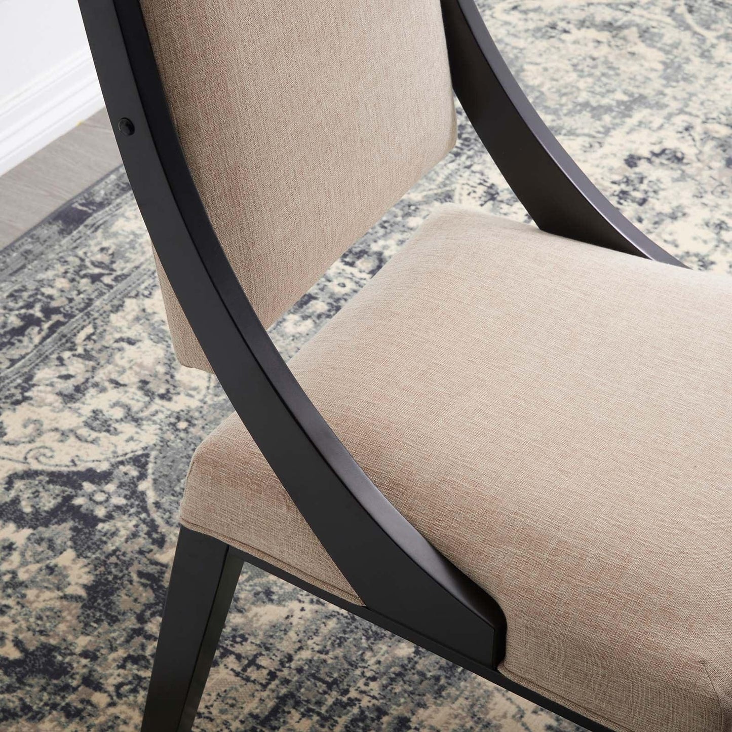 Modway Cambridge Upholstered Fabric Dining Chairs - Set of 2 FredCo