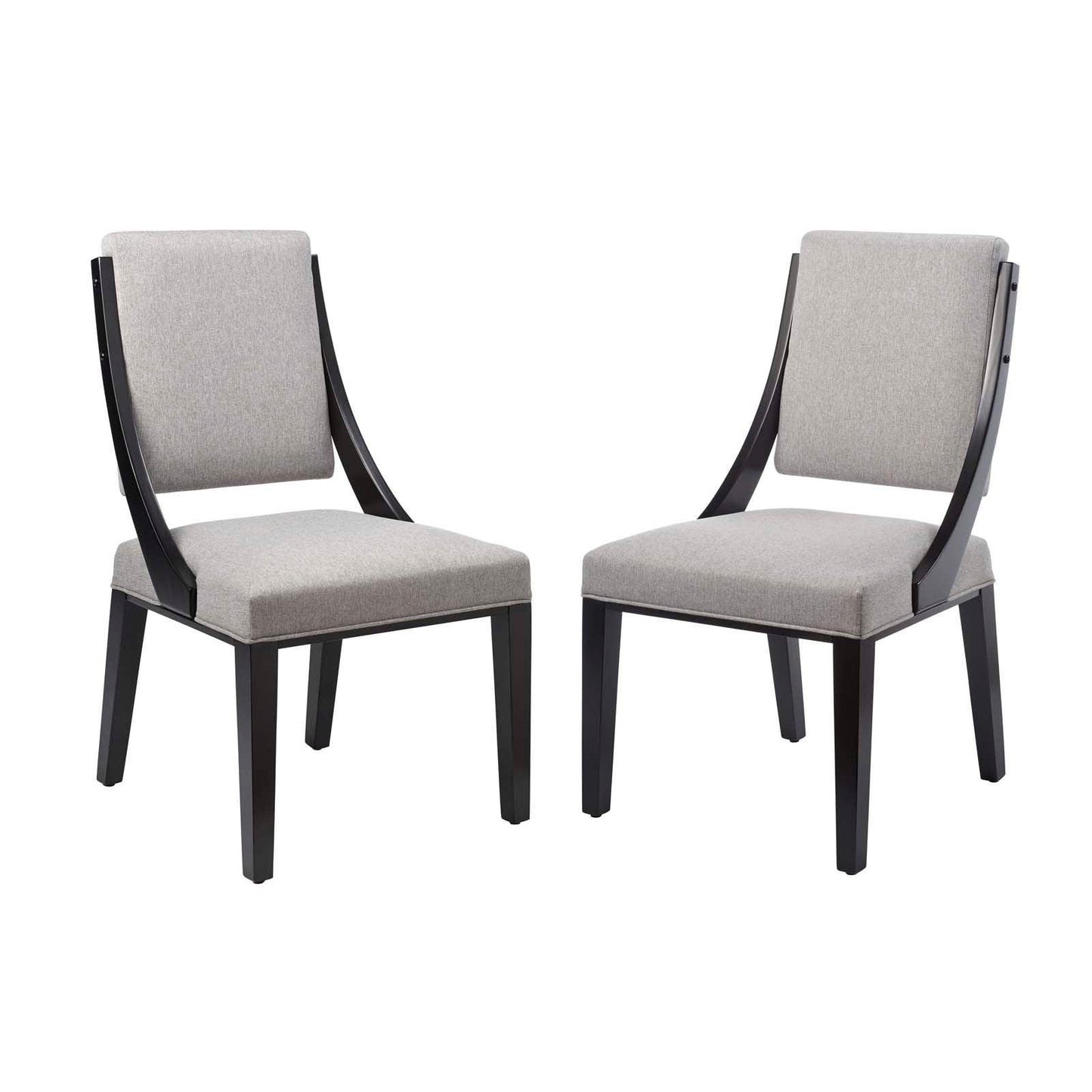Modway Cambridge Upholstered Fabric Dining Chairs - Set of 2 FredCo
