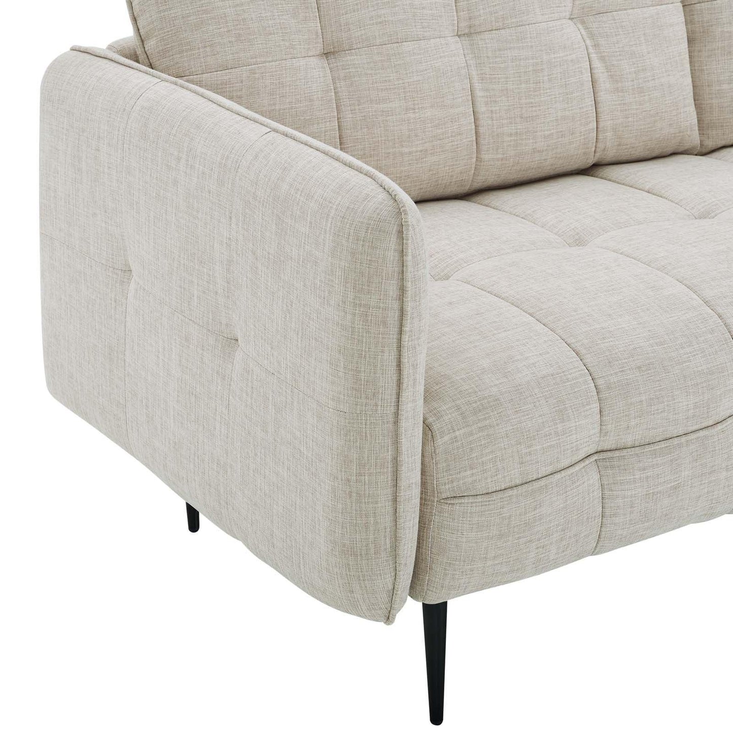 Modway Cameron Tufted Fabric Sofa FredCo