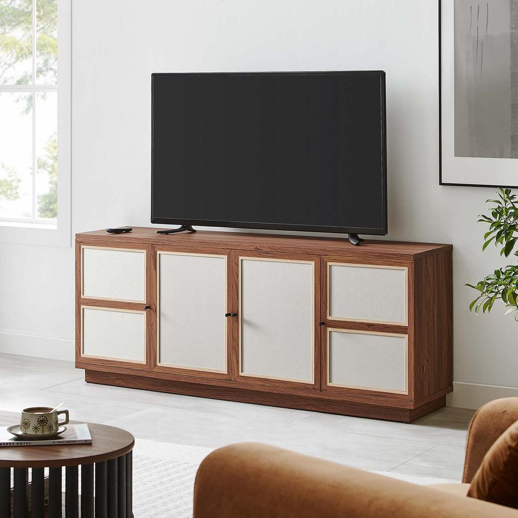 Modway Capri 63" Wood Grain TV Console FredCo