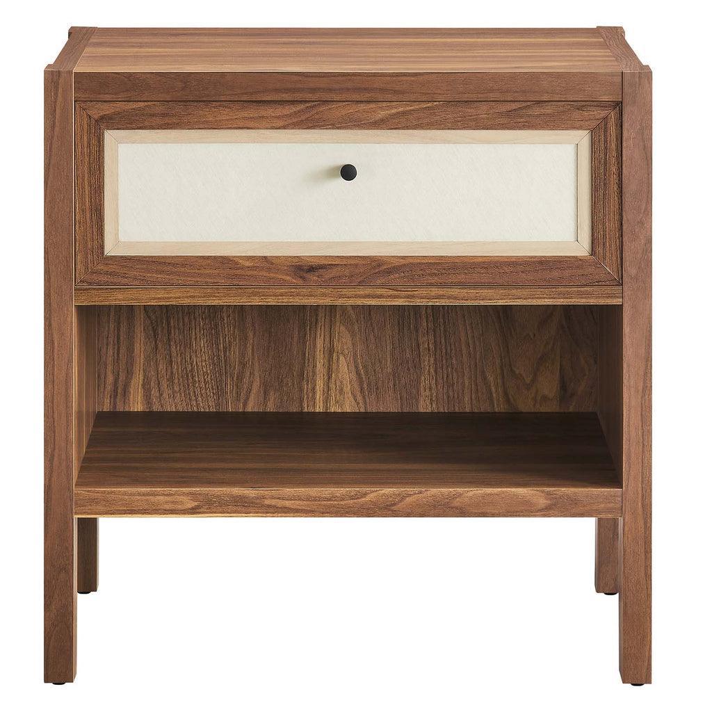 Modway Capri Wood Grain Nightstand FredCo