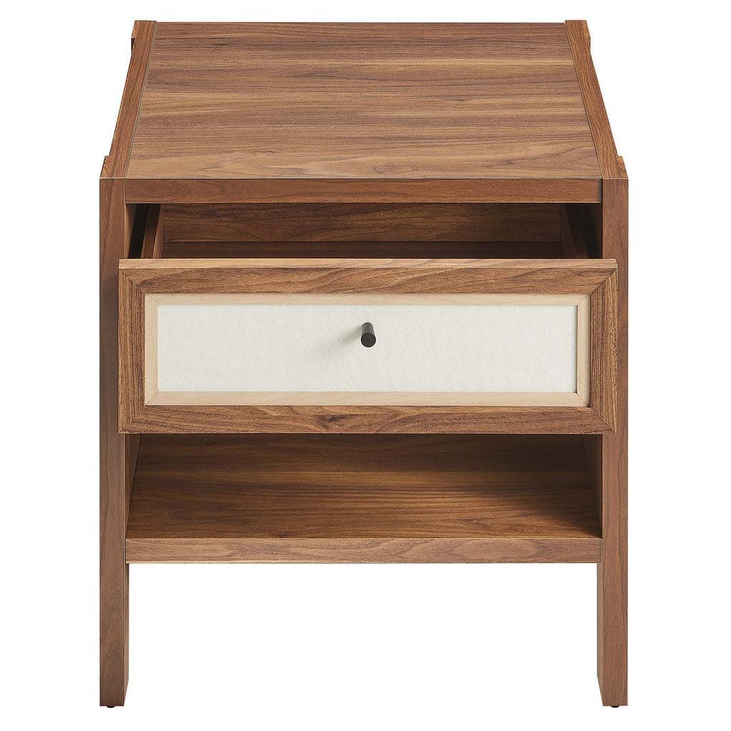 Modway Capri Wood Grain Nightstand FredCo