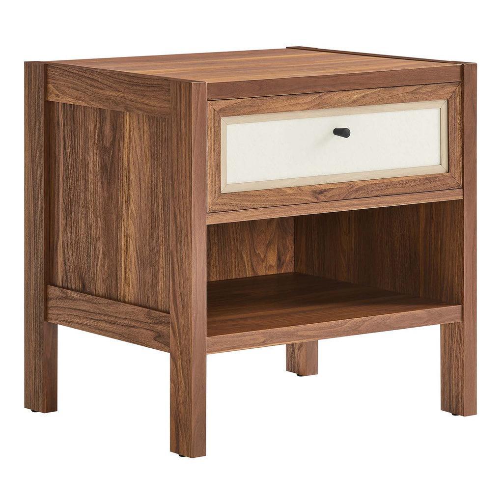 Modway Capri Wood Grain Nightstand FredCo