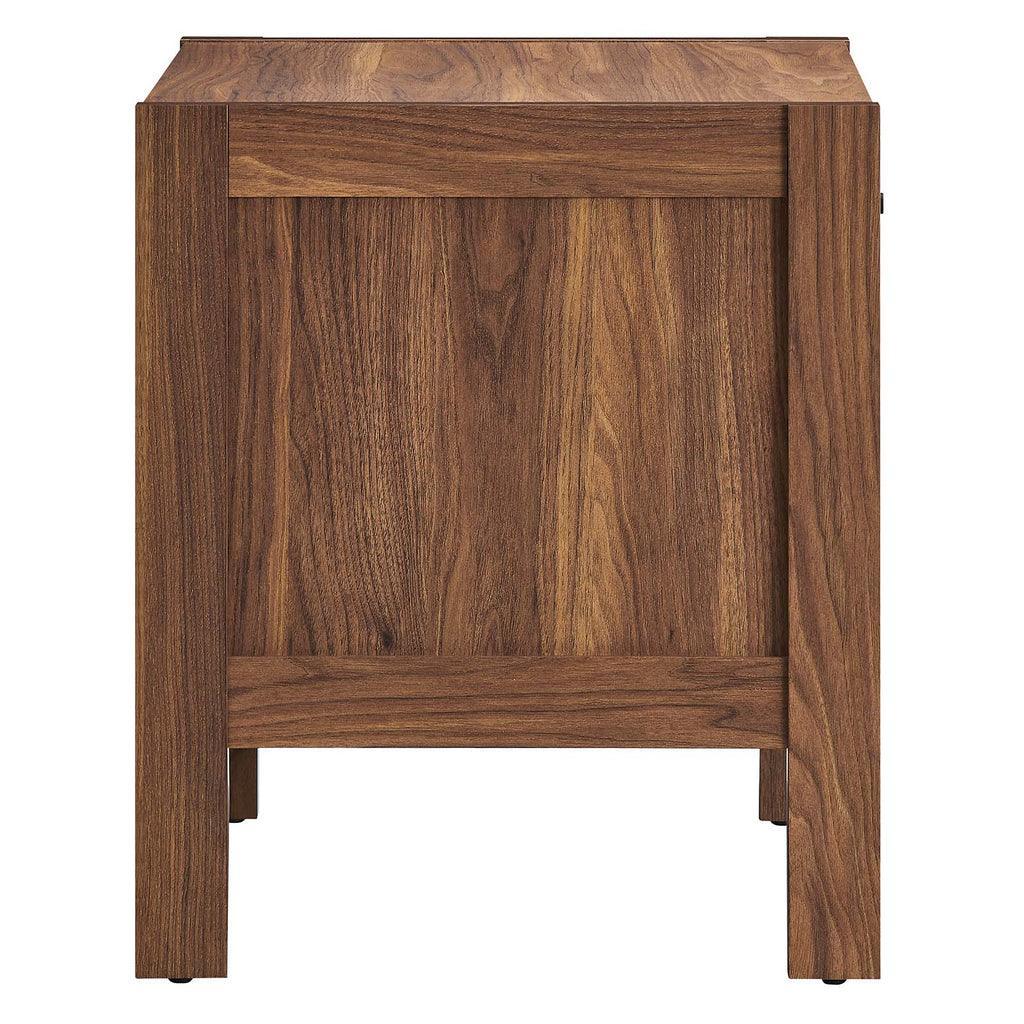 Modway Capri Wood Grain Nightstand FredCo