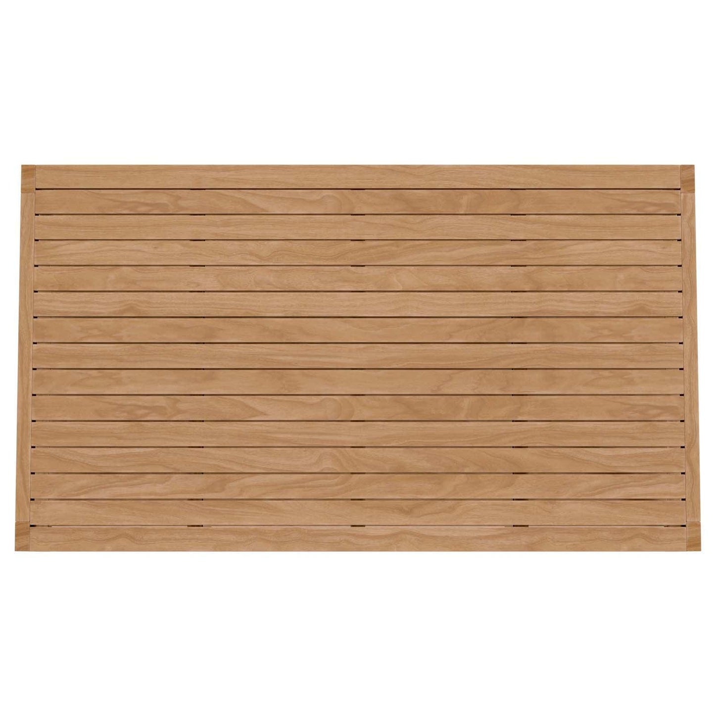Modway Carlsbad Teak Wood Outdoor Patio Coffee Table FredCo
