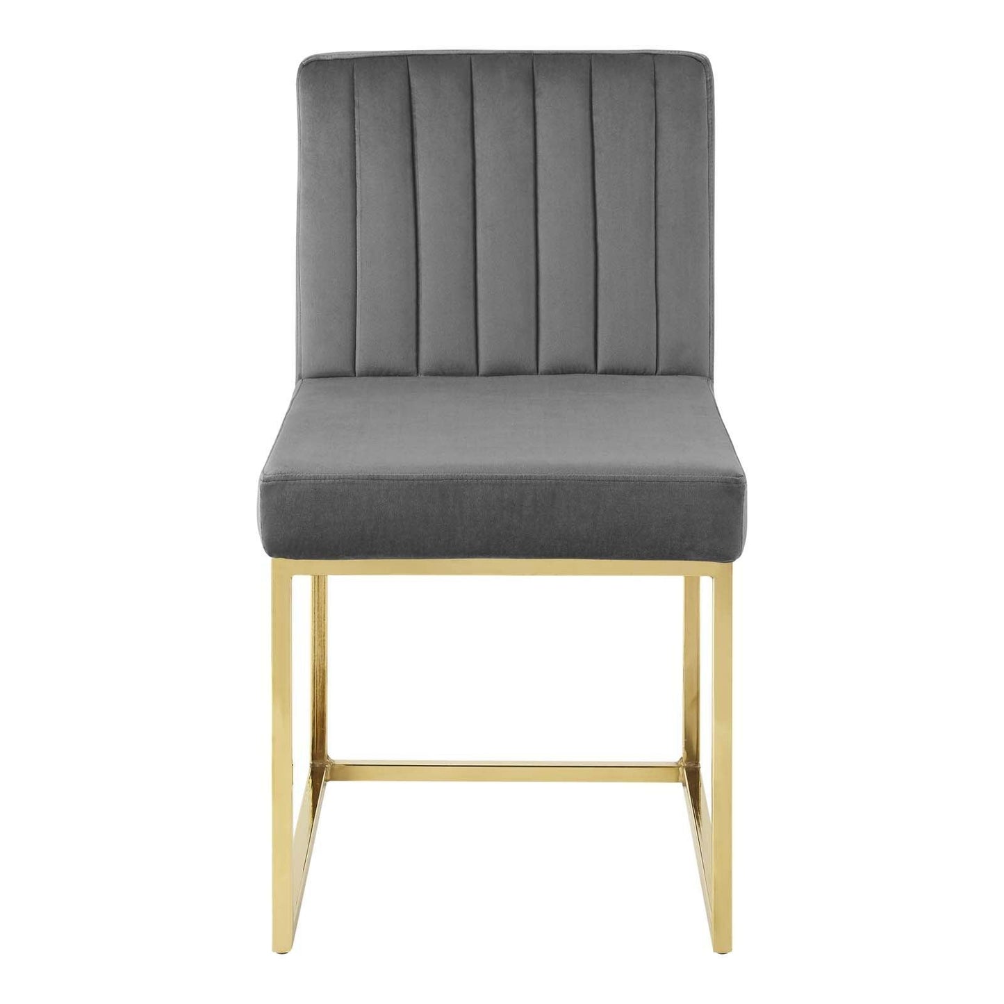 Modway Carriage Dining Chair Performance Velvet Set of 2 FredCo