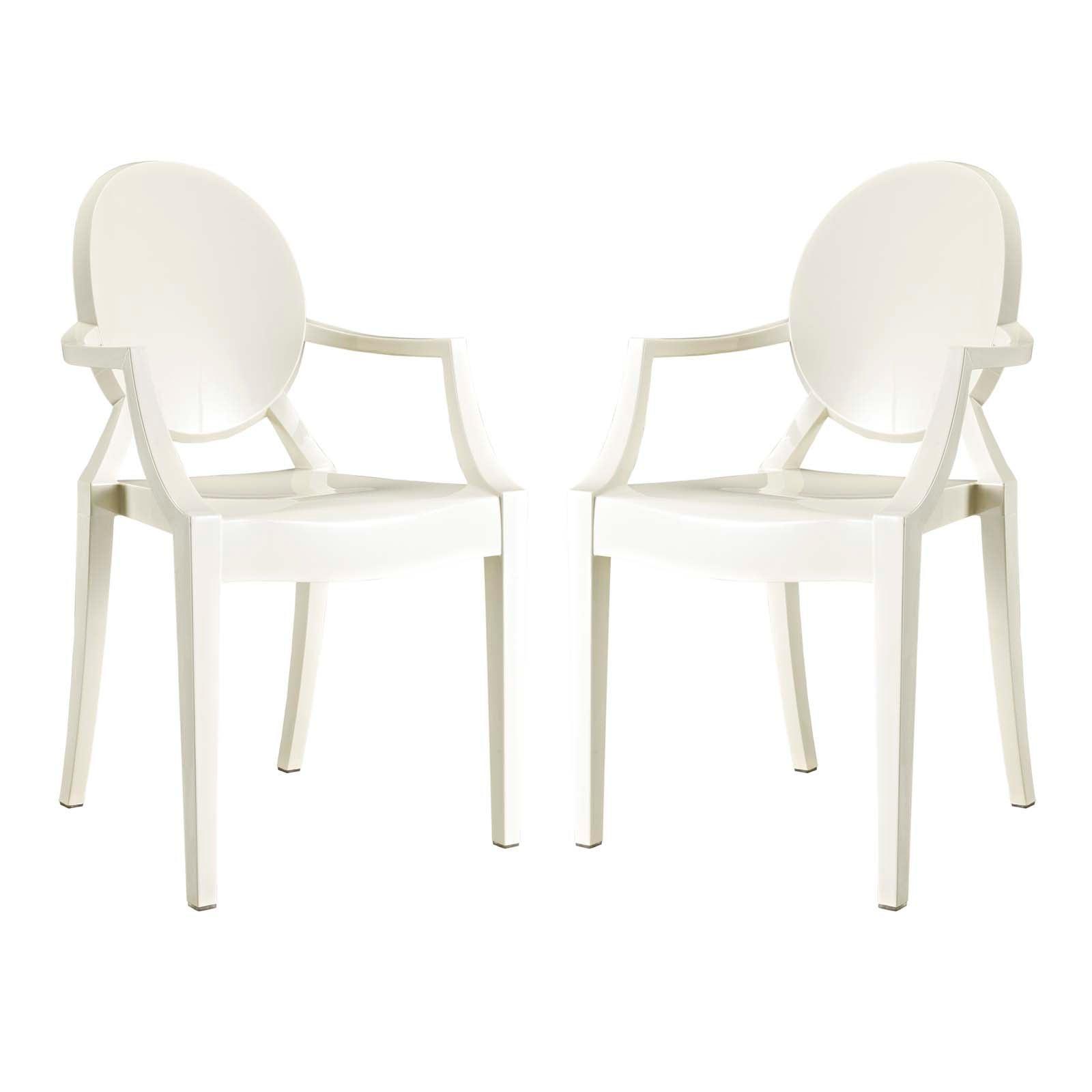 Modway Casper Dining Armchairs Set of 2 FredCo