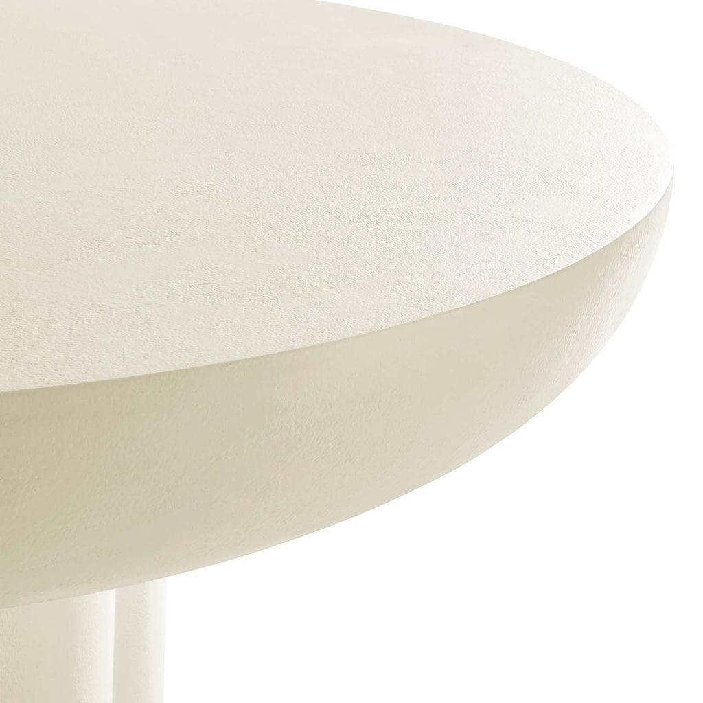 Modway Caspian 40" Round Concrete Dining Table FredCo