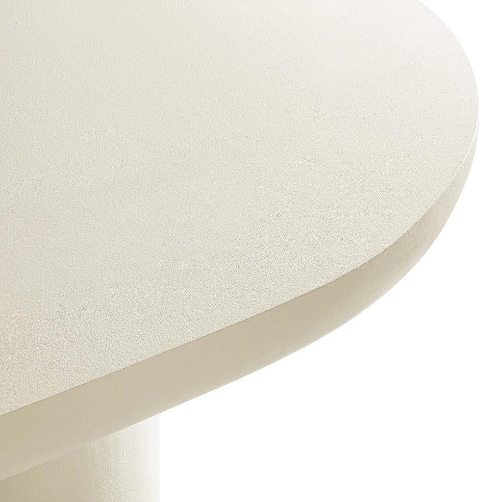 Modway Caspian 72" Oval Concrete Dining Table FredCo