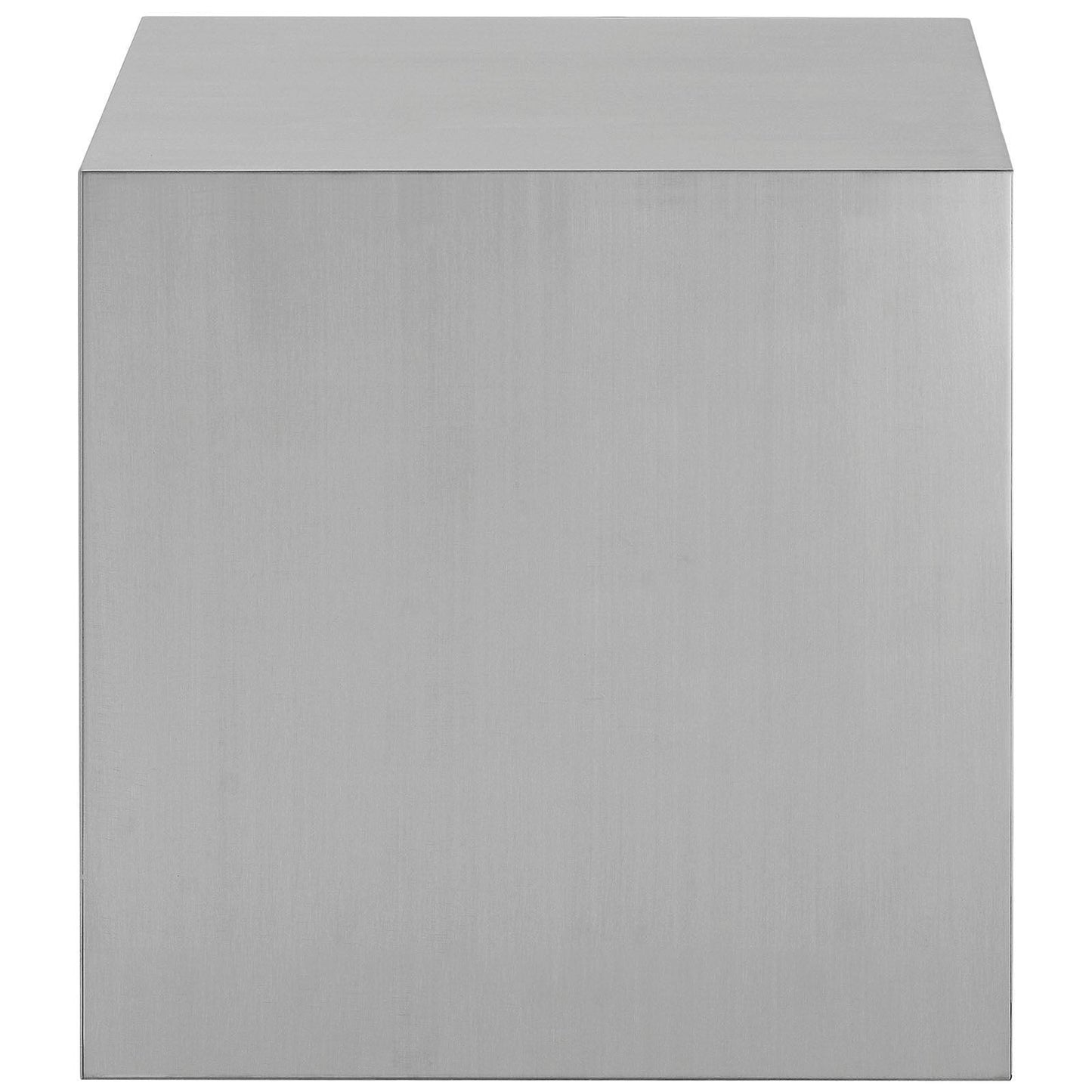 Modway Cast Stainless Steel Side Table FredCo