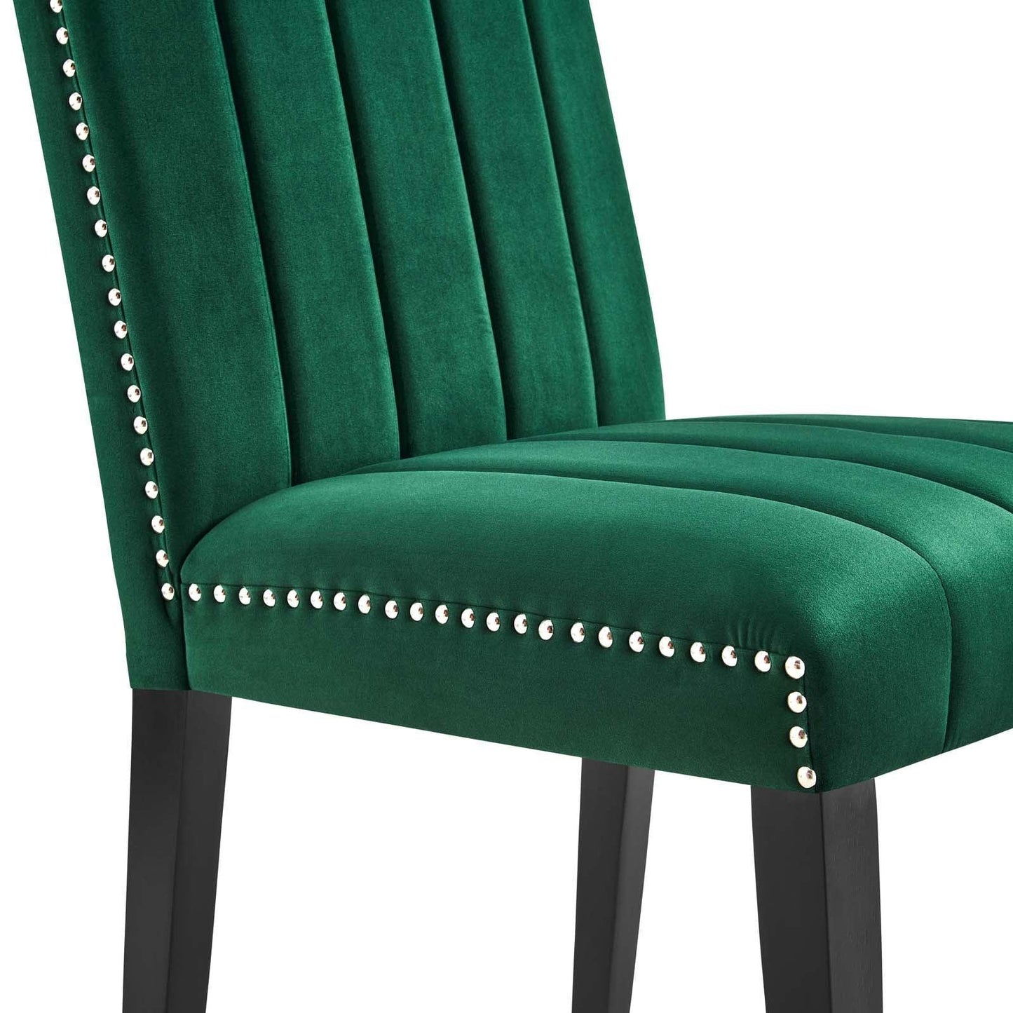 Modway Catalyst Performance Velvet Dining Side Chairs - Set of 2 FredCo