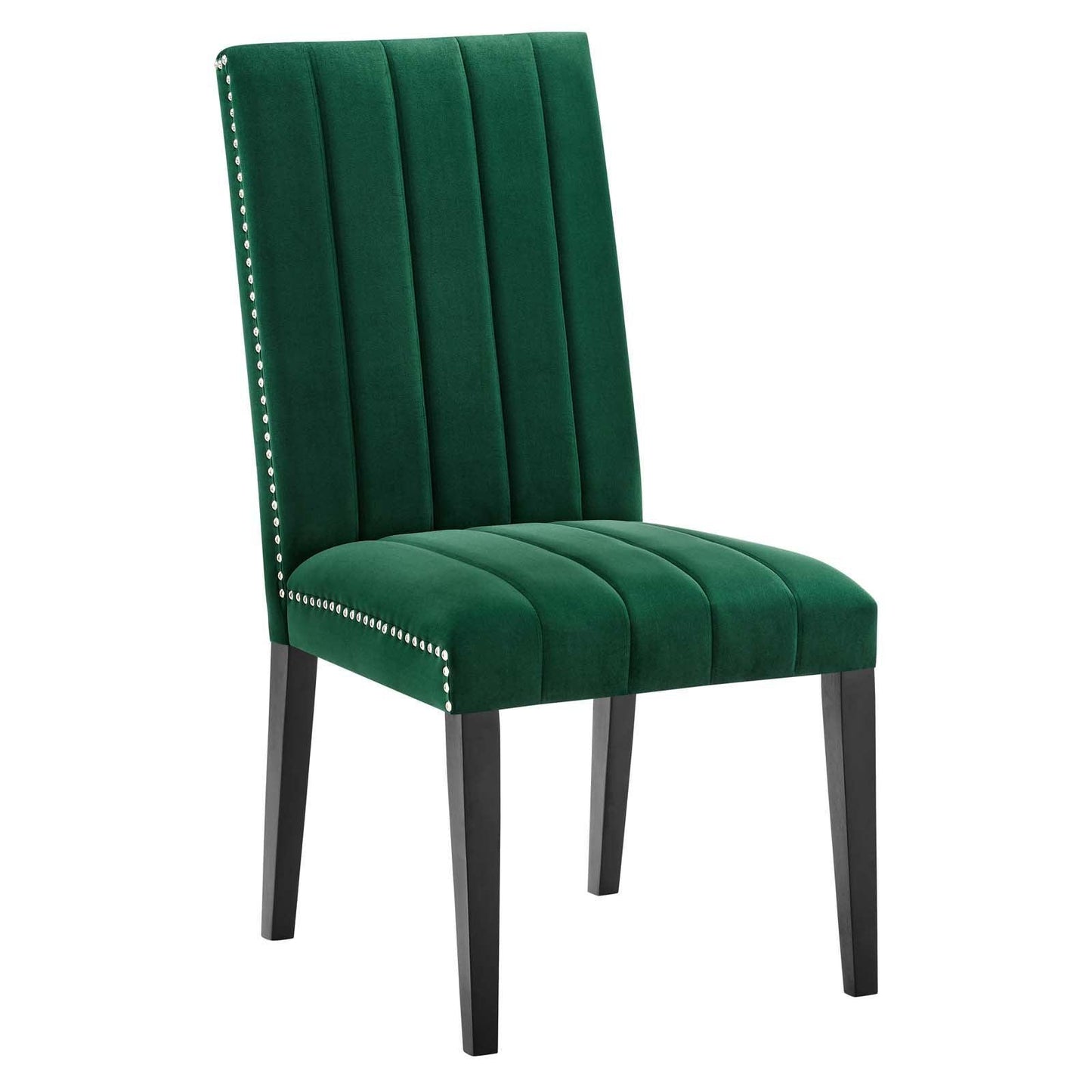 Modway Catalyst Performance Velvet Dining Side Chairs - Set of 2 FredCo