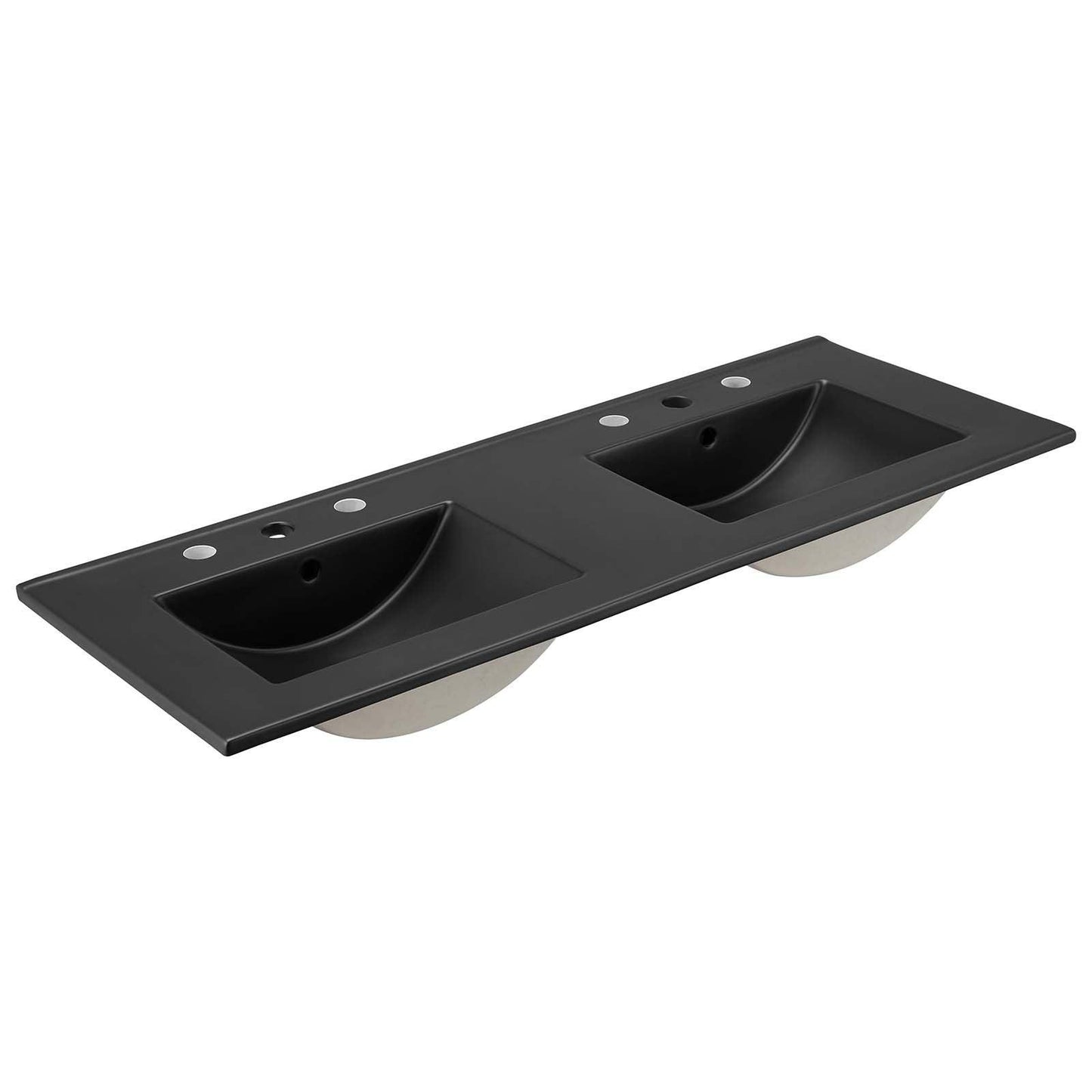 Modway Cayman 48" Double Basin Bathroom Sink FredCo