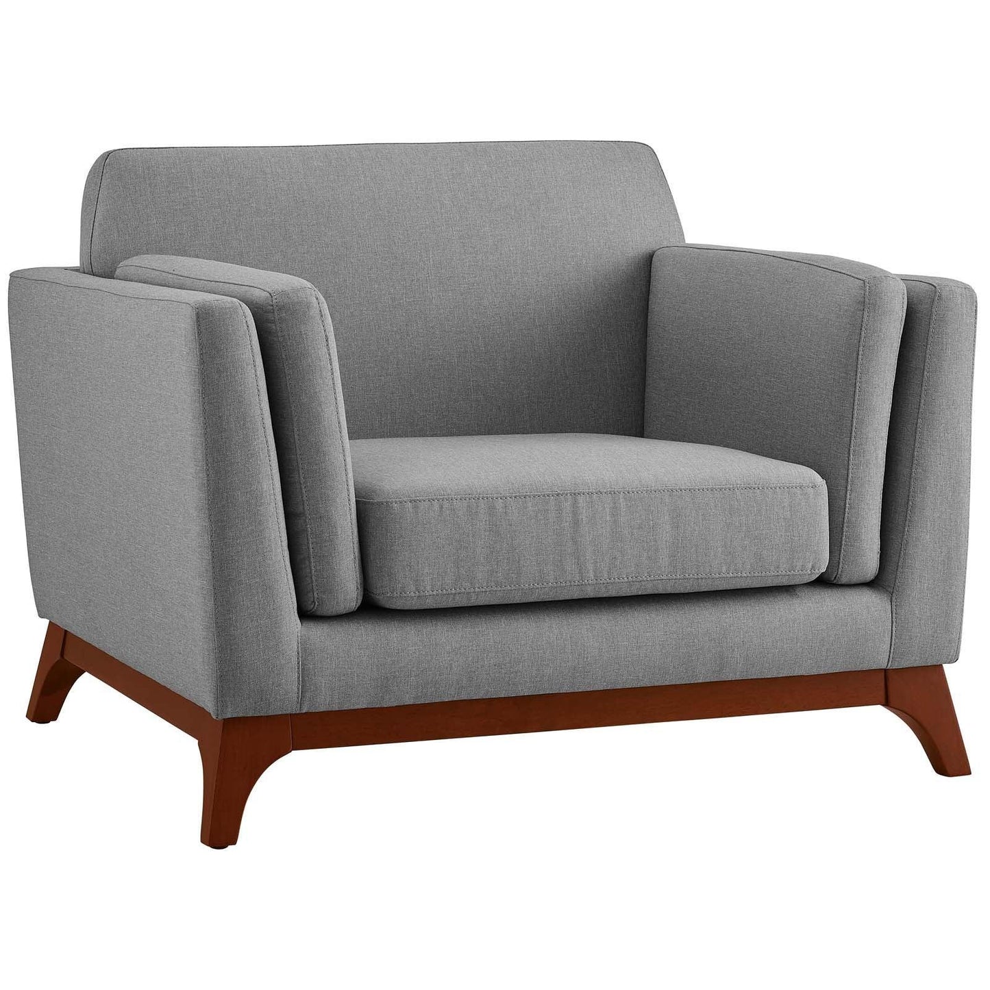 Modway Chance Upholstered Fabric Armchair FredCo