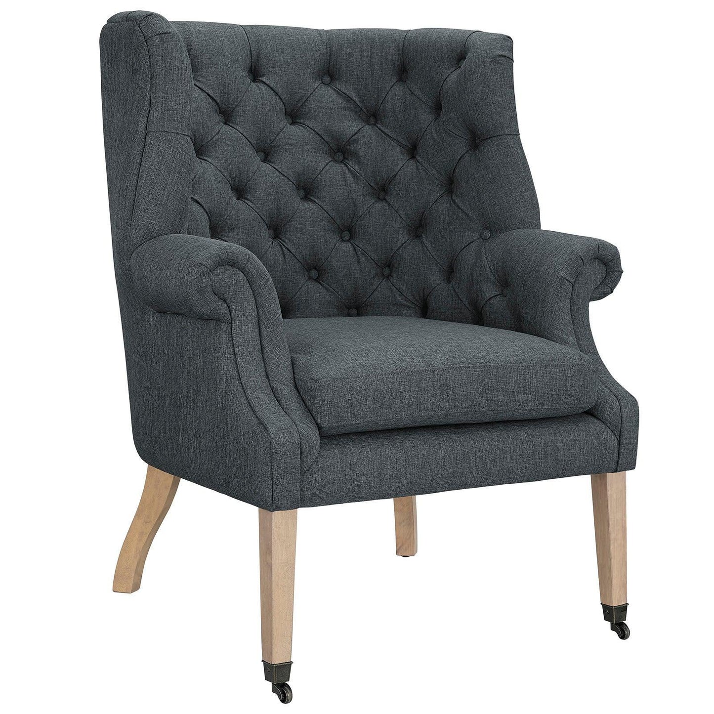 Modway Chart Upholstered Fabric Lounge Chair FredCo