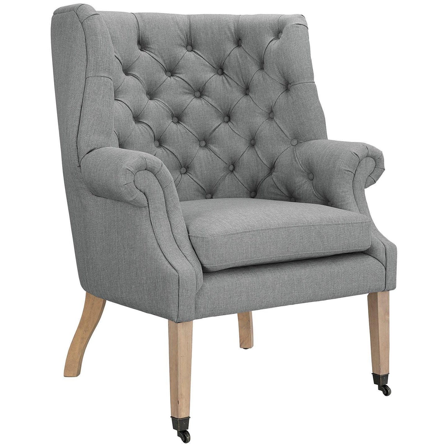 Modway Chart Upholstered Fabric Lounge Chair FredCo