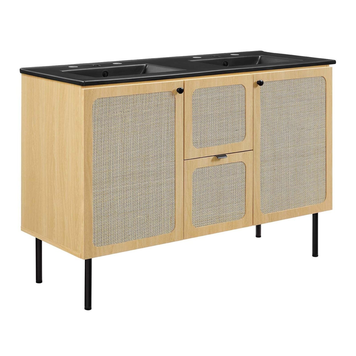Modway Chaucer 48" Double Sink Bathroom Vanity FredCo