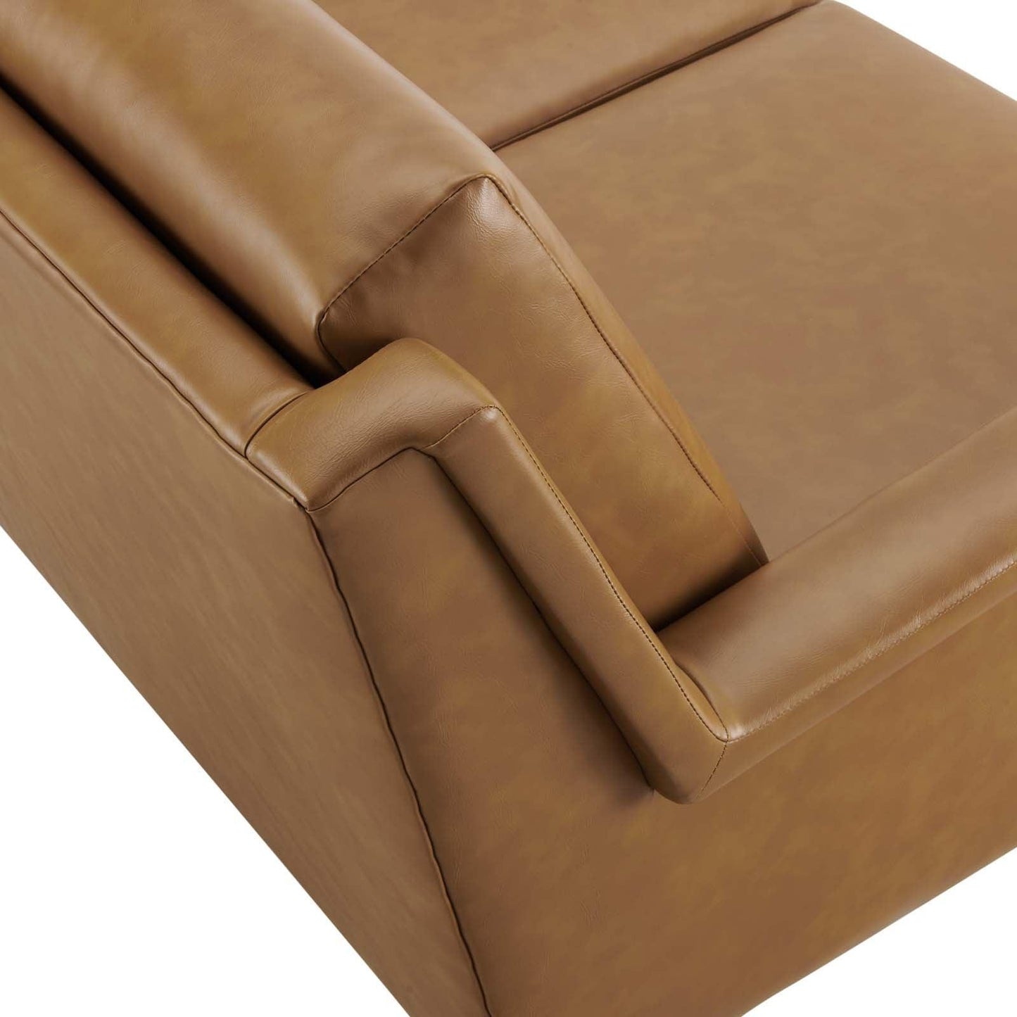 Modway Chesapeake Vegan Leather Sofa FredCo