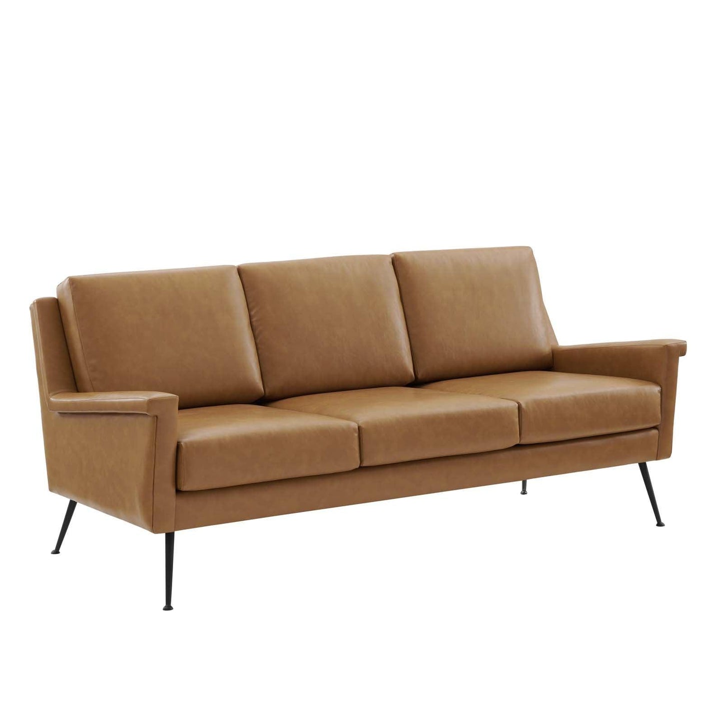 Modway Chesapeake Vegan Leather Sofa FredCo