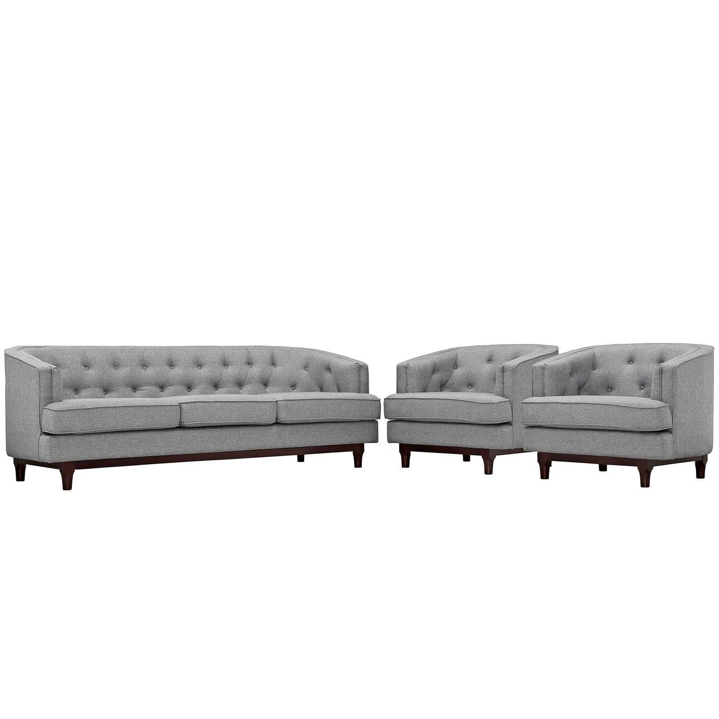 Modway Coast Living Room Set Set of 3 FredCo