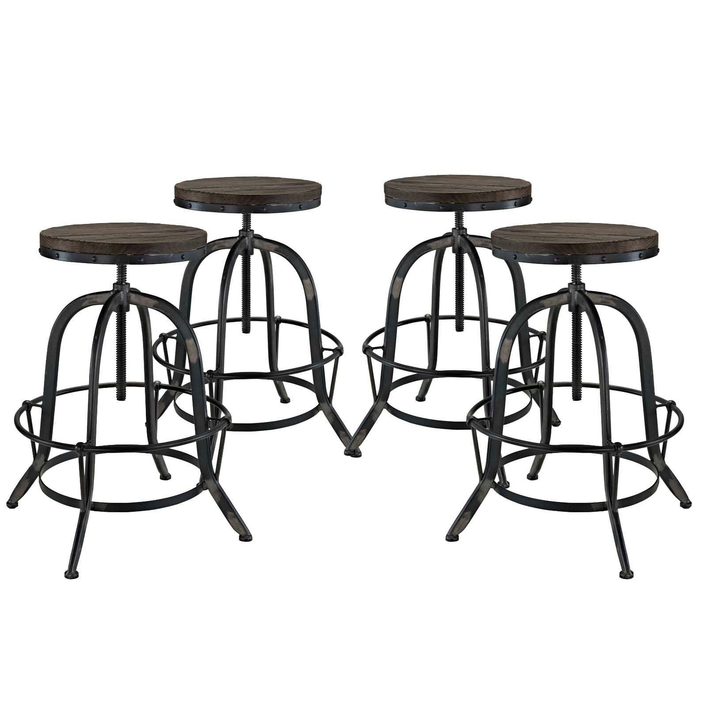 Modway Collect Bar Stool Set of 4 FredCo