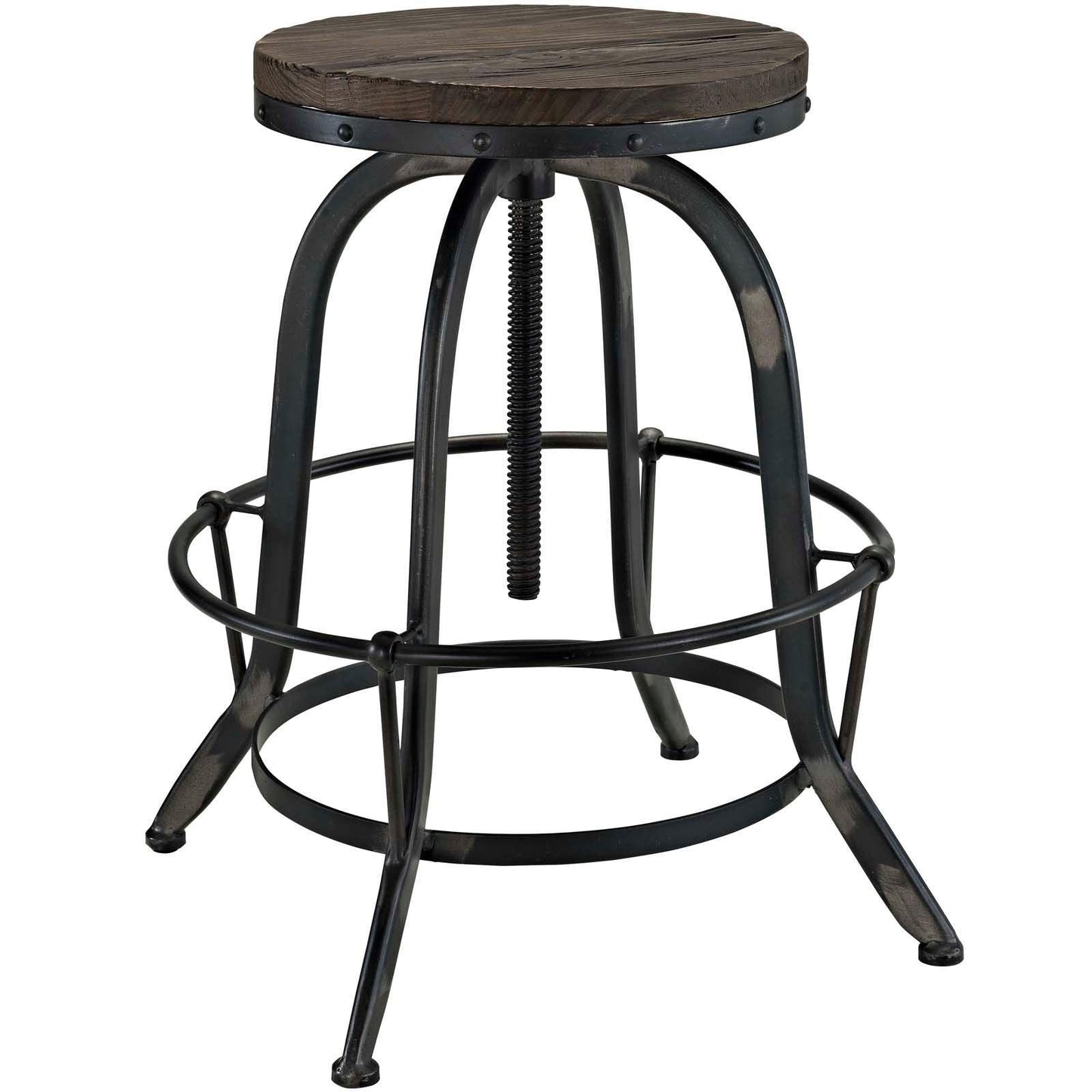 Modway Collect Wood Top Bar Stool FredCo