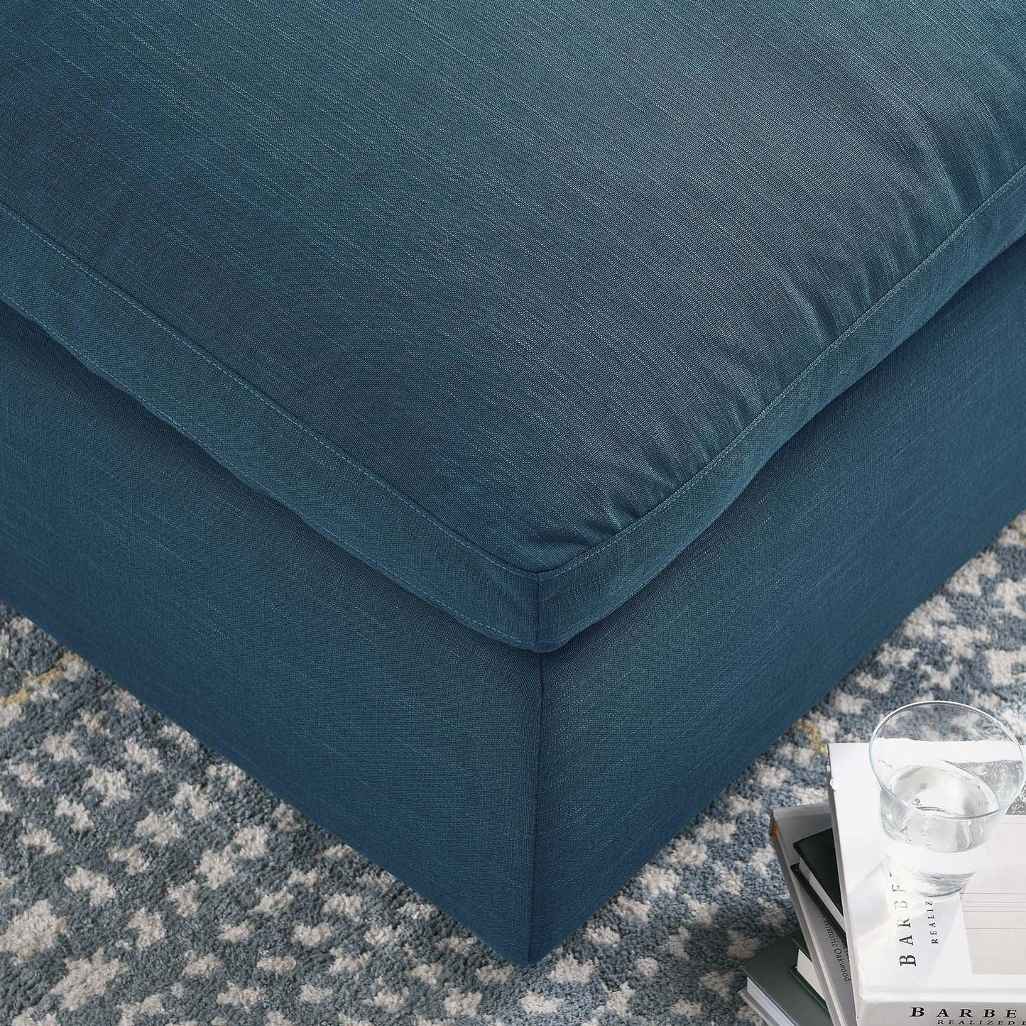 Modway Commix Down Filled Overstuffed Ottoman FredCo